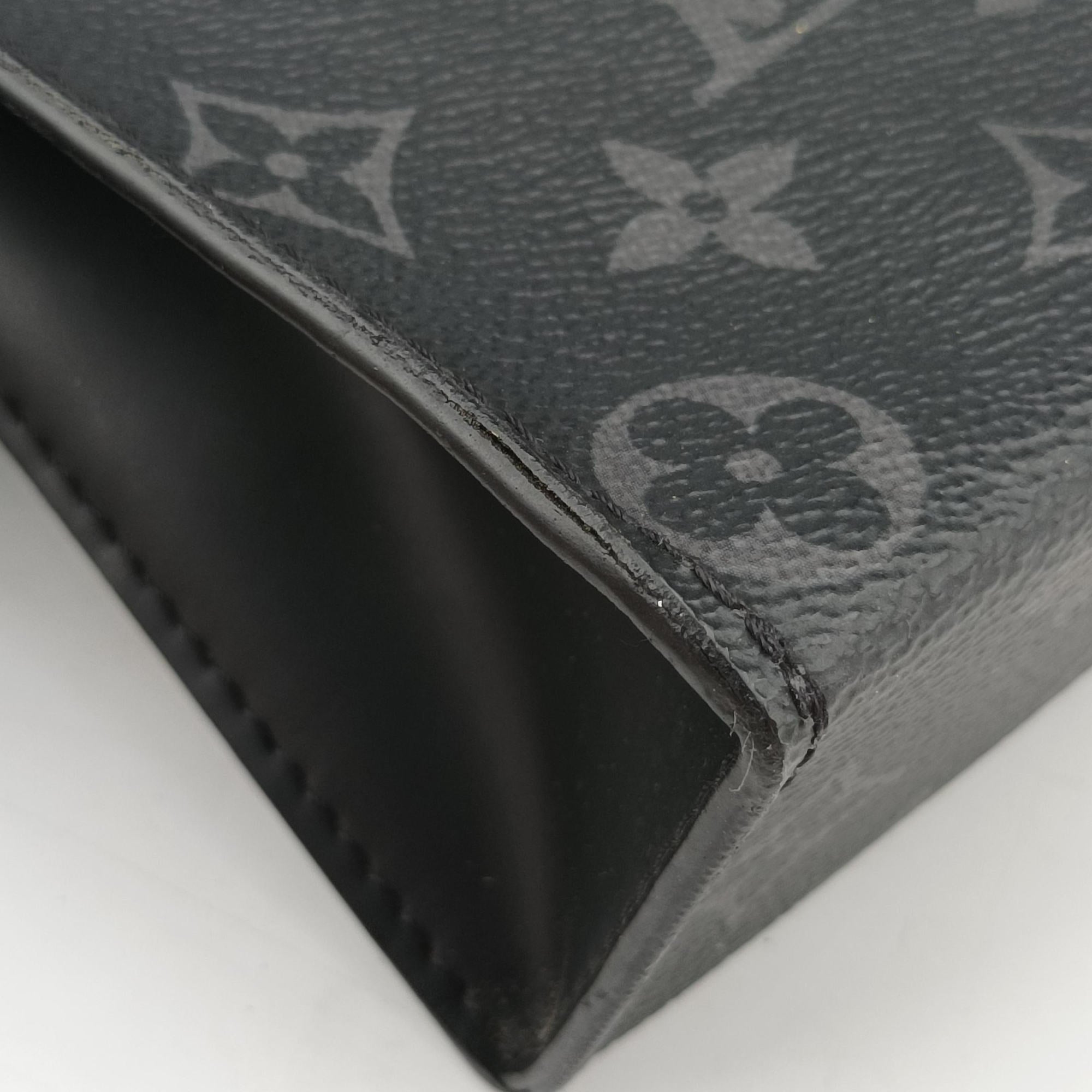 Pochette Voyage MM Pacific Blue Monogram Eclipse PVC Coated Canvas M61692 SP0137ポシェット・ヴォワヤージュMM パシフィック・ブルー モノグラム・エクリプスPVCコーティングキャンバス M61692 SP0137