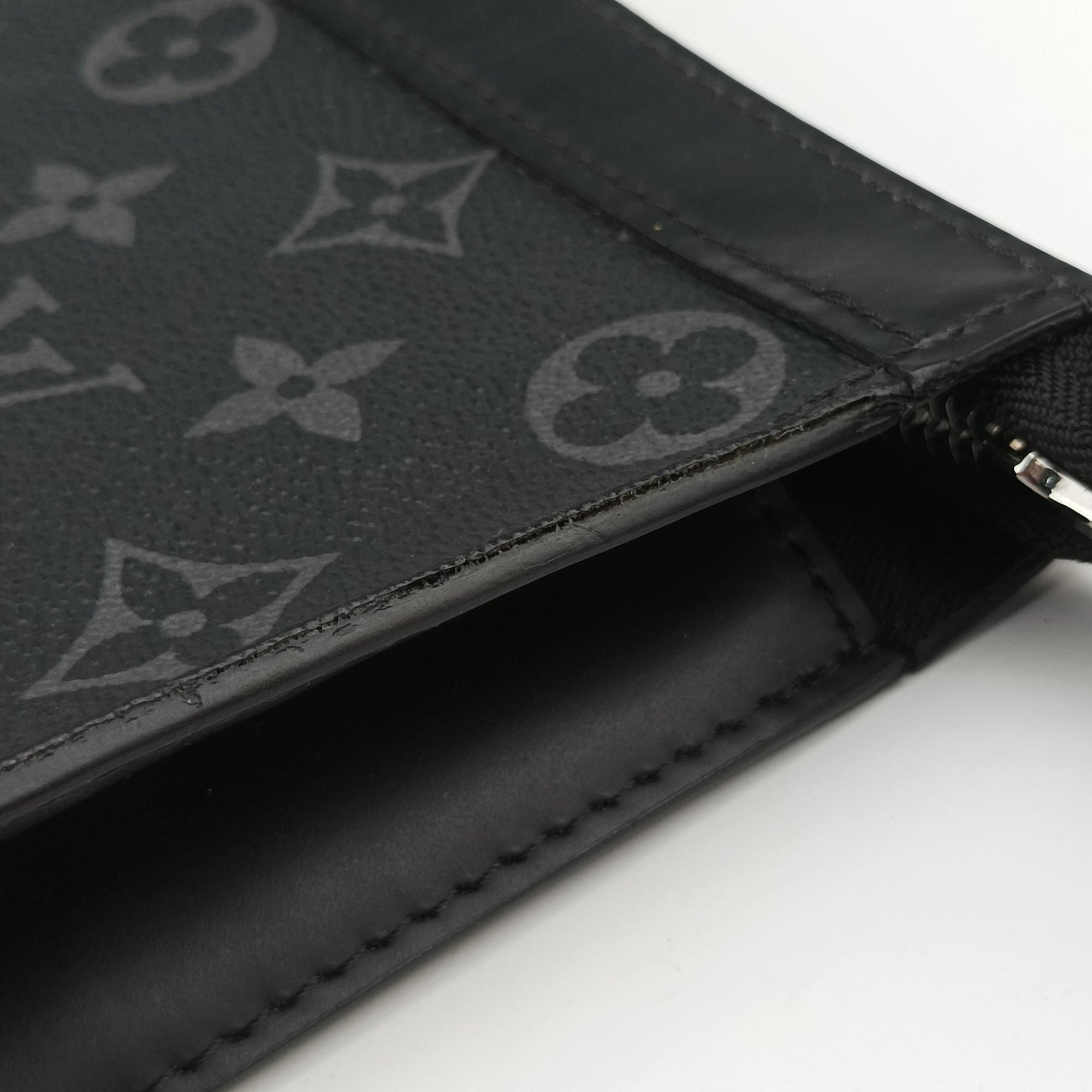 Pochette Voyage MM Pacific Blue Monogram Eclipse PVC Coated Canvas M61692 SP0137ポシェット・ヴォワヤージュMM パシフィック・ブルー モノグラム・エクリプスPVCコーティングキャンバス M61692 SP0137