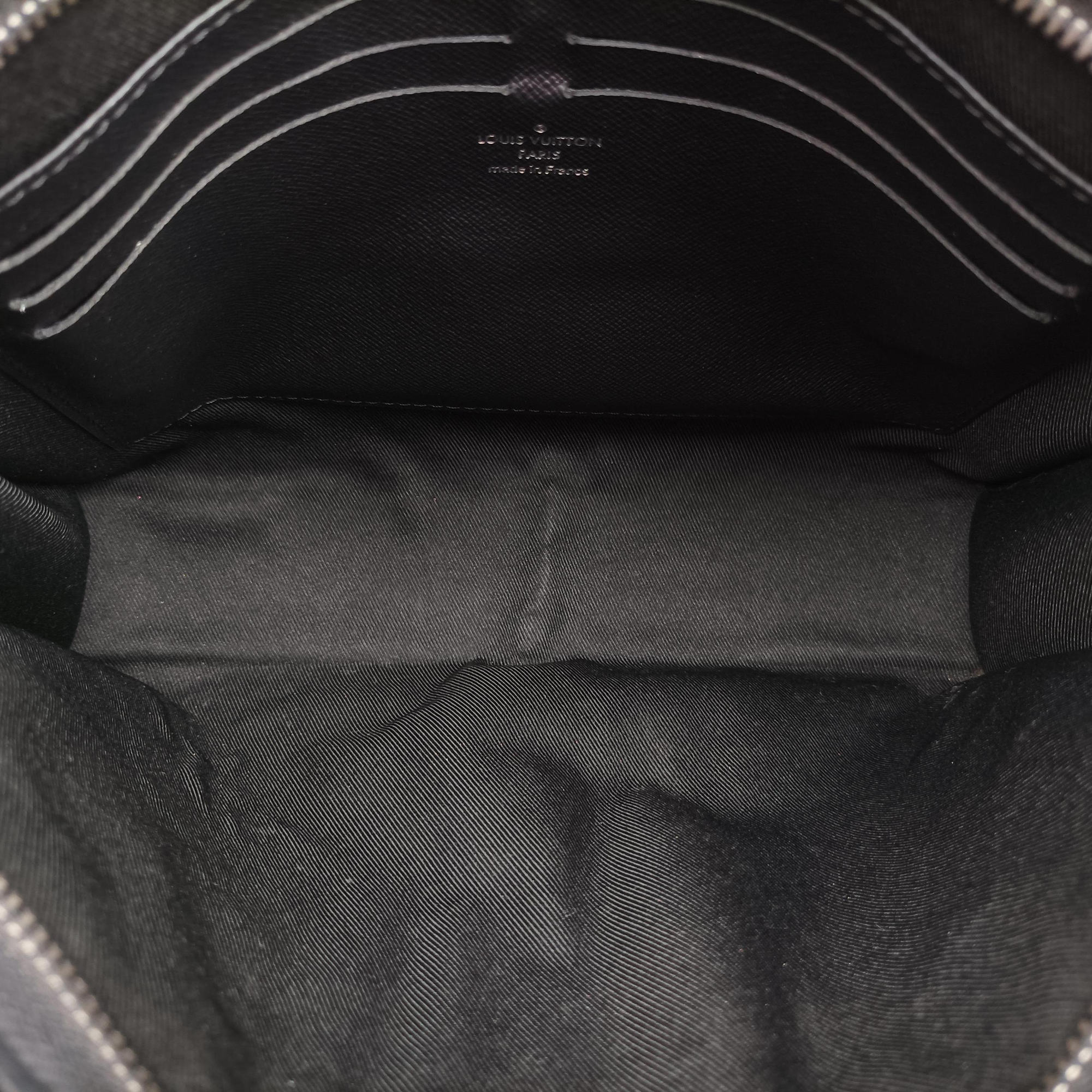 Pochette Voyage MM Pacific Blue Monogram Eclipse PVC Coated Canvas M61692 SP0137ポシェット・ヴォワヤージュMM パシフィック・ブルー モノグラム・エクリプスPVCコーティングキャンバス M61692 SP0137