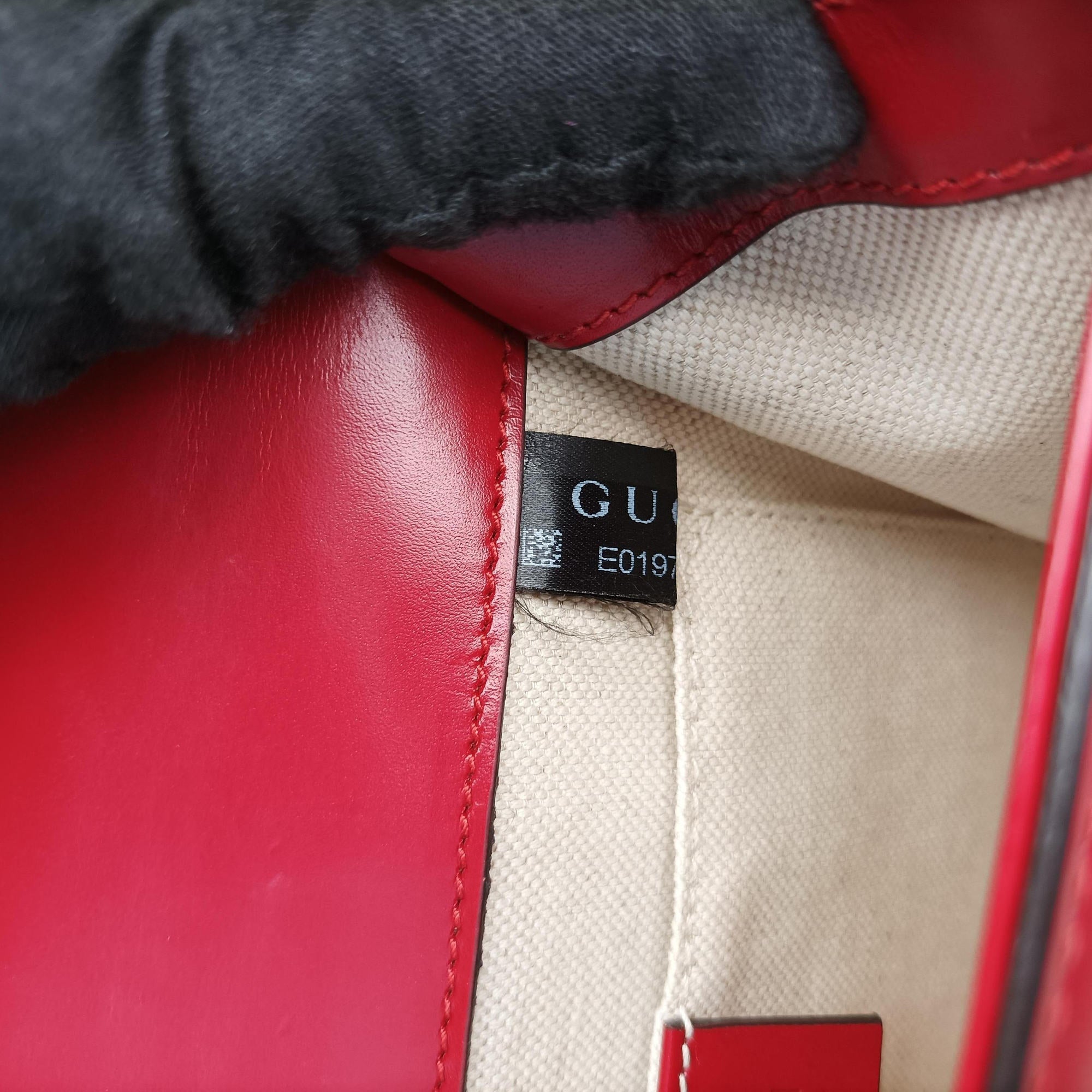 GG Marmont Red Leather 431384 E019735737GGマーモント レッド レザー 431384 E019735737