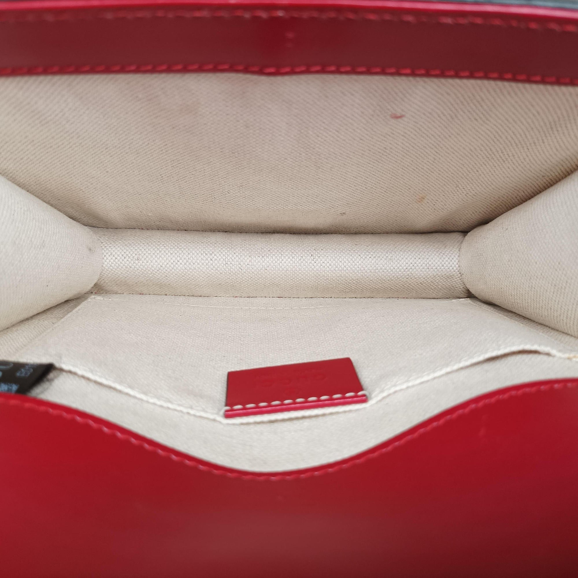 GG Marmont Red Leather 431384 E019735737GGマーモント レッド レザー 431384 E019735737