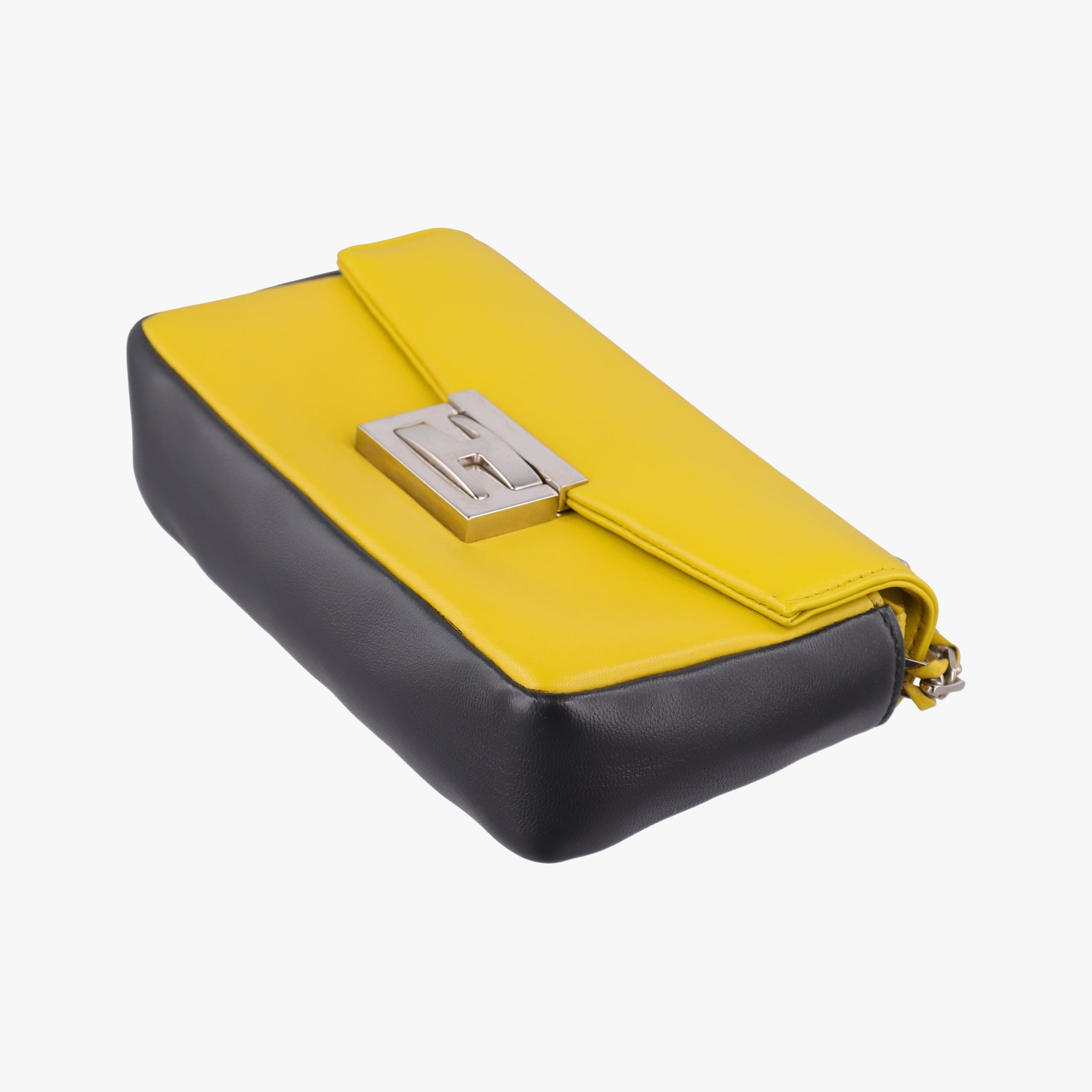 Mini Be Baguette Yellow × Black Leather 8M0315 8M0315-W20 149-0053ミニベバゲット イエロー × ブラック レザー 8M0315 8M0315-W20 149-0053