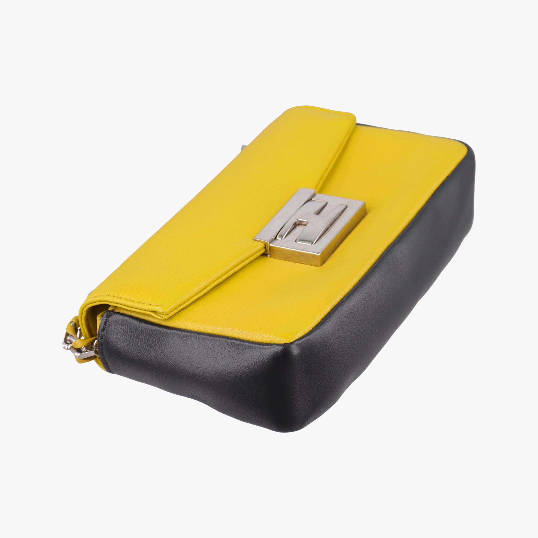 Mini Be Baguette Yellow × Black Leather 8M0315 8M0315-W20 149-0053ミニベバゲット イエロー × ブラック レザー 8M0315 8M0315-W20 149-0053