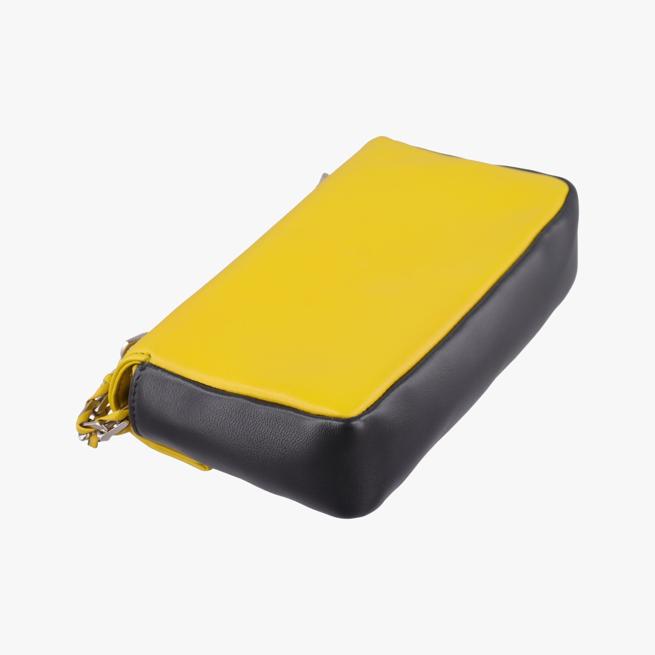 Mini Be Baguette Yellow × Black Leather 8M0315 8M0315-W20 149-0053ミニベバゲット イエロー × ブラック レザー 8M0315 8M0315-W20 149-0053