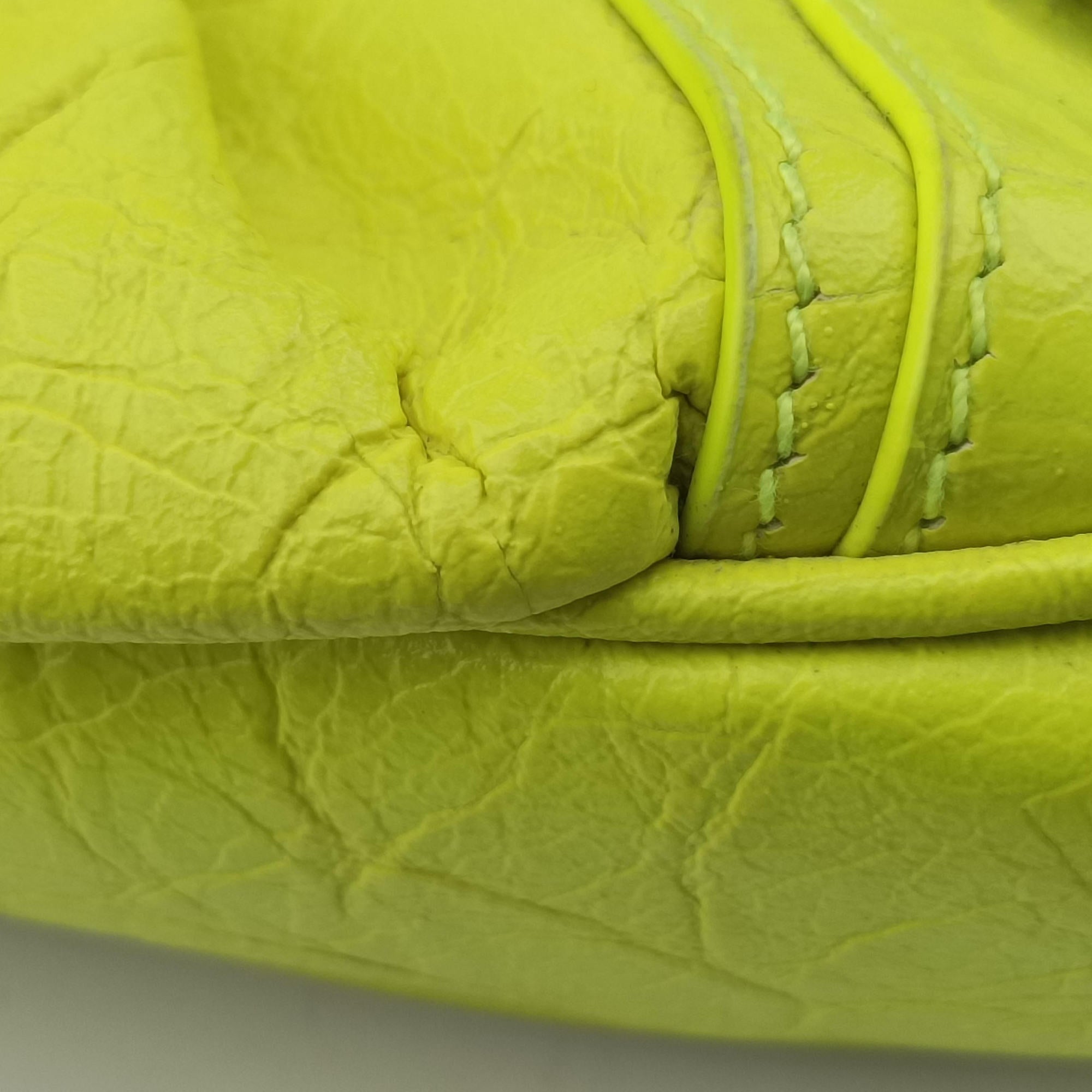 Le Cagole Green lambskin 695814.7206.R.493075ルカゴール グリーン ラムスキン 695814.7206.R.493075