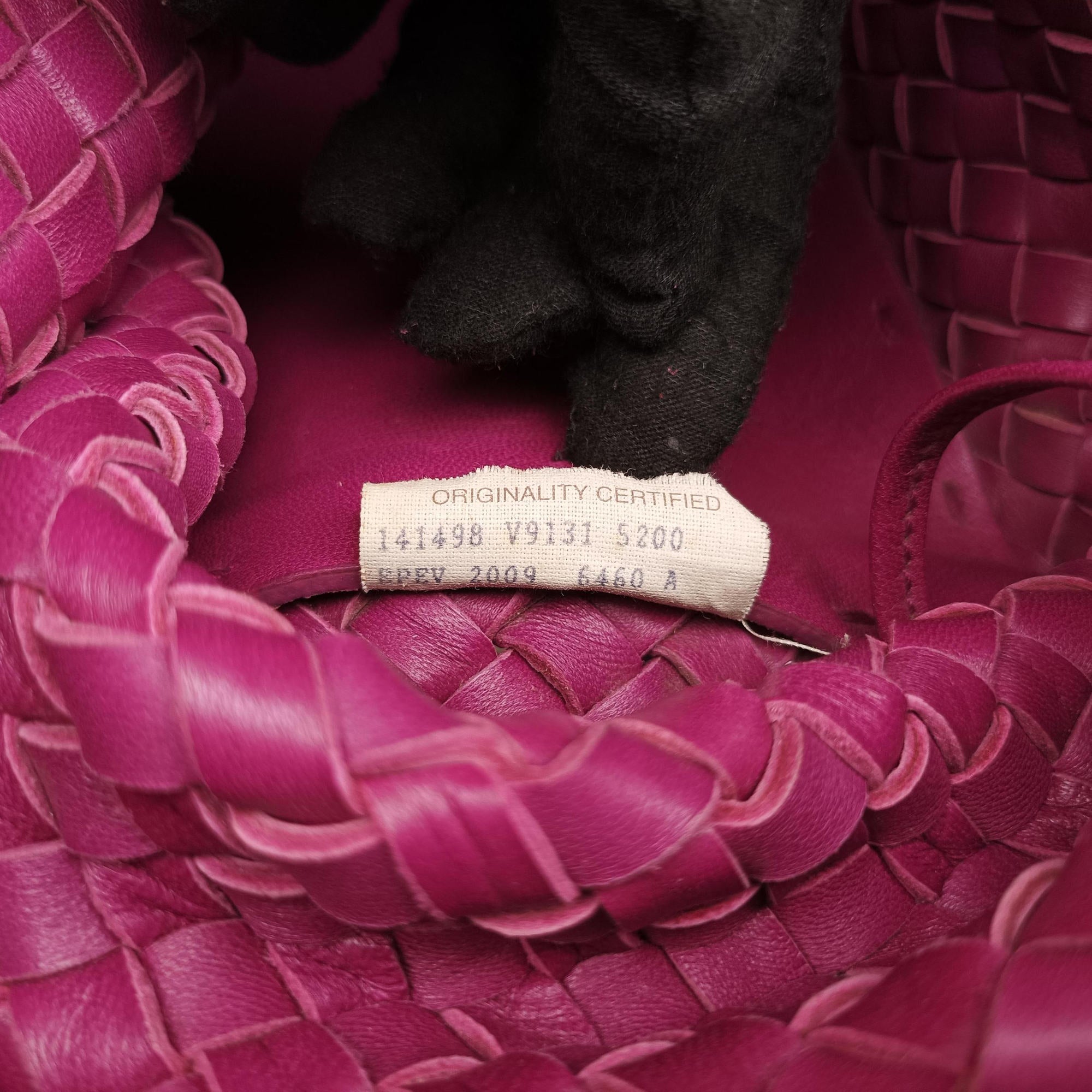 CABAT Rose lambskin 141498 V9131 5200 EPEV 2009 6460 Aカバトート ローズ レッド ラムスキン 141498 V9131 5200 EPEV 2009 6460 A