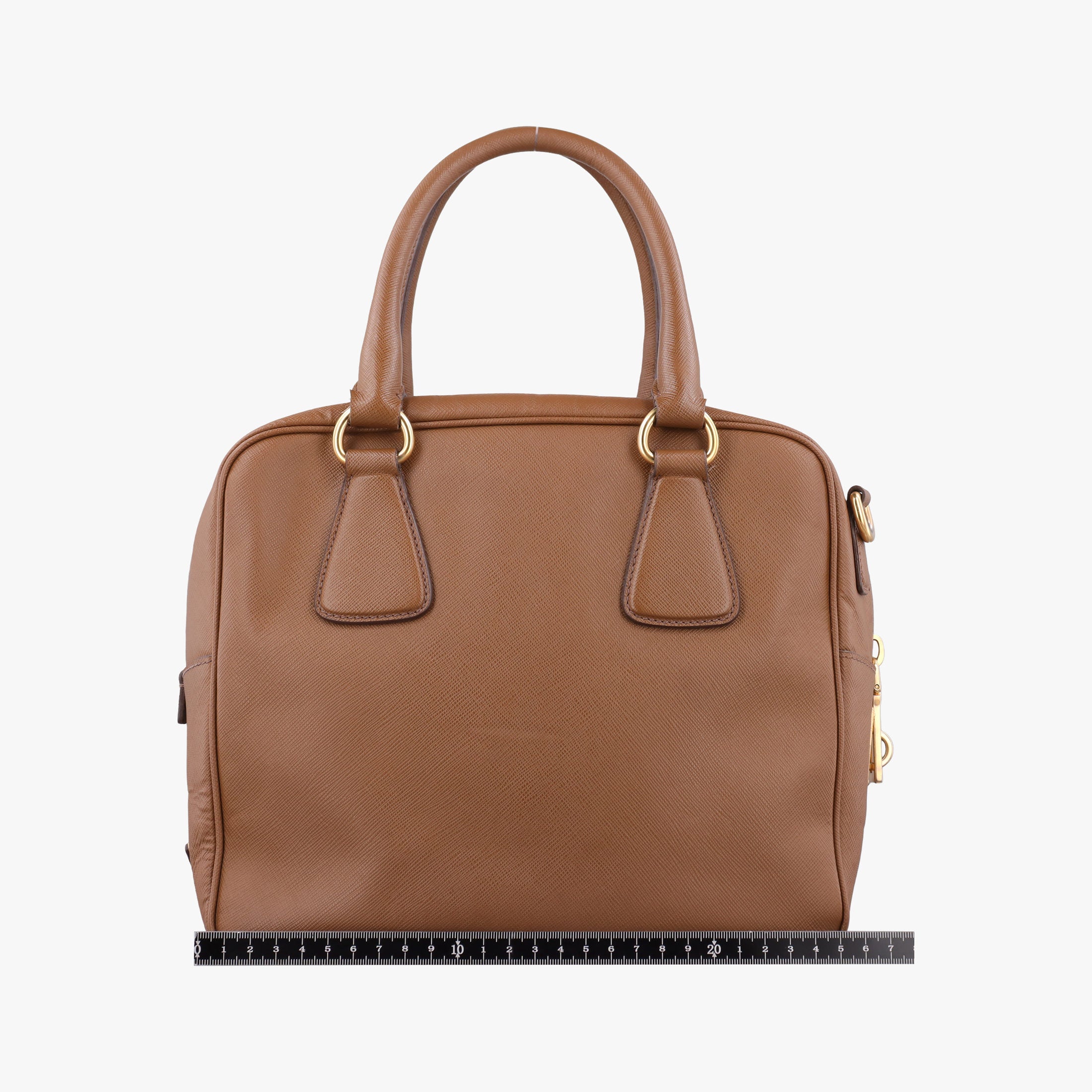 Convertible Top Handle Brown SAFFIANO Leather BL0757 180コンバーチブル トップ ハンドル ブラウン サフィアーノレザー BL0757 180