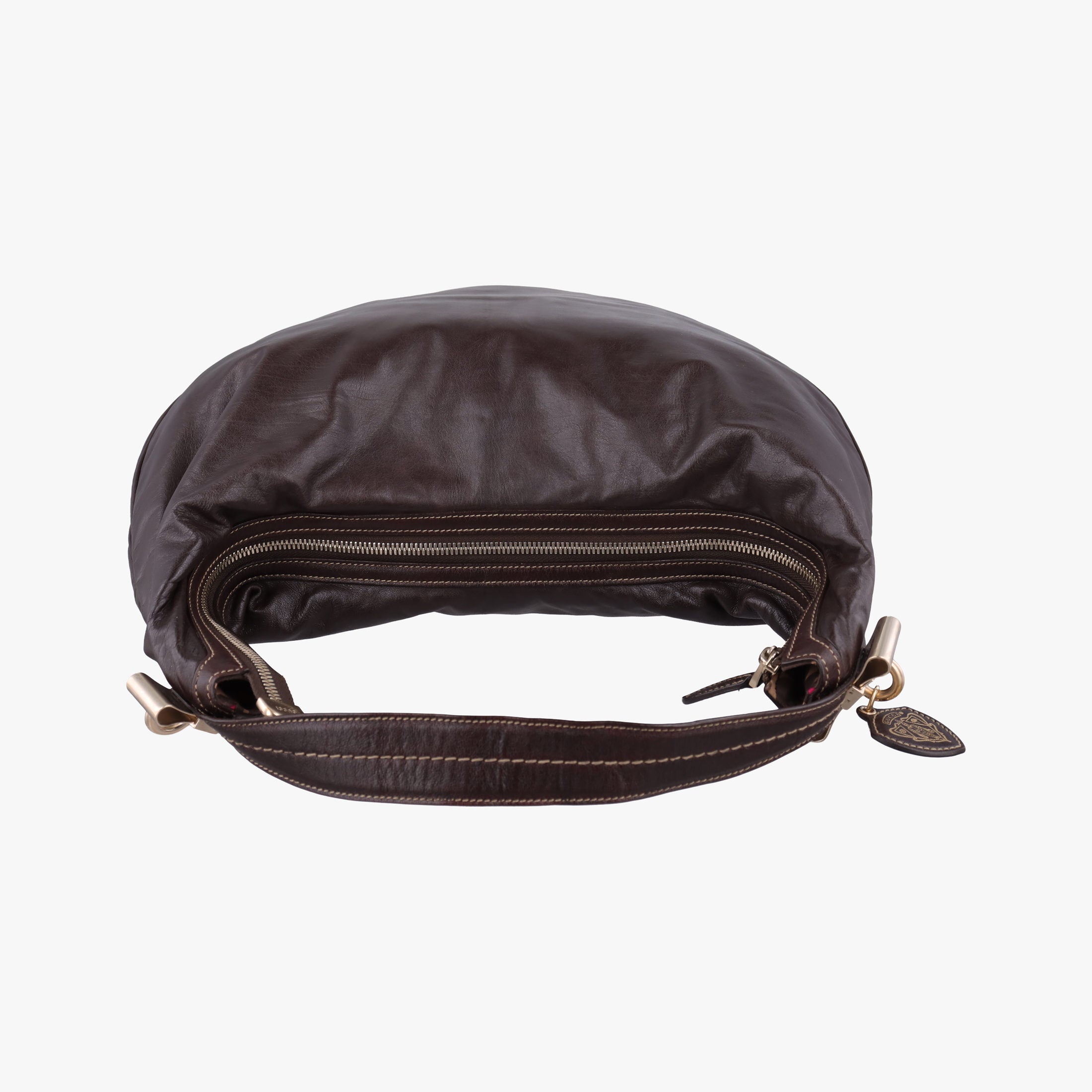 Duchessa Hobo Brown Leather 181492 G04066187デュケッサ ホーボー ブラウン レザー 181492 G04066187
