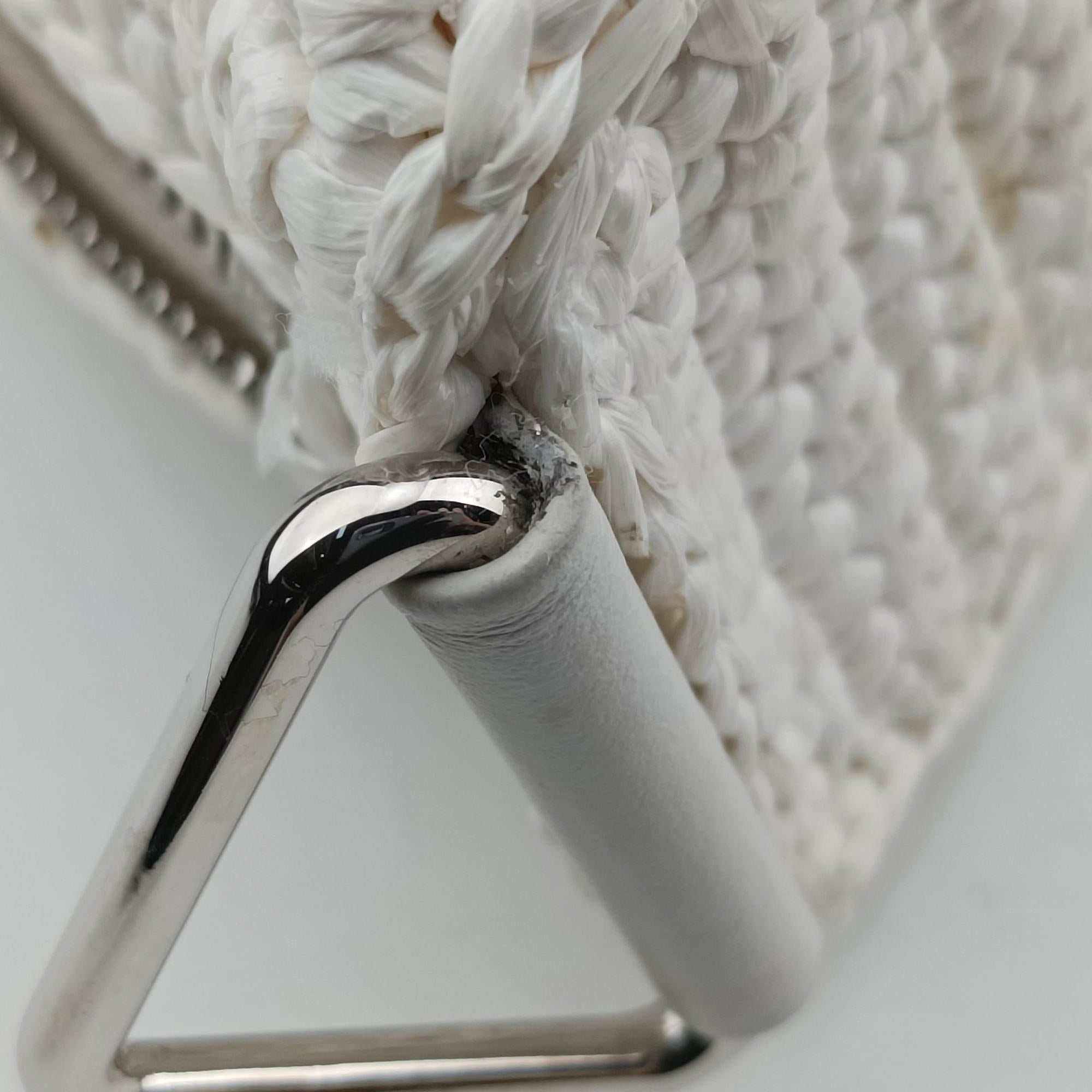 Triangle Logo White Straw 272 1トライアングル ロゴ ホワイト ストロー 272 1