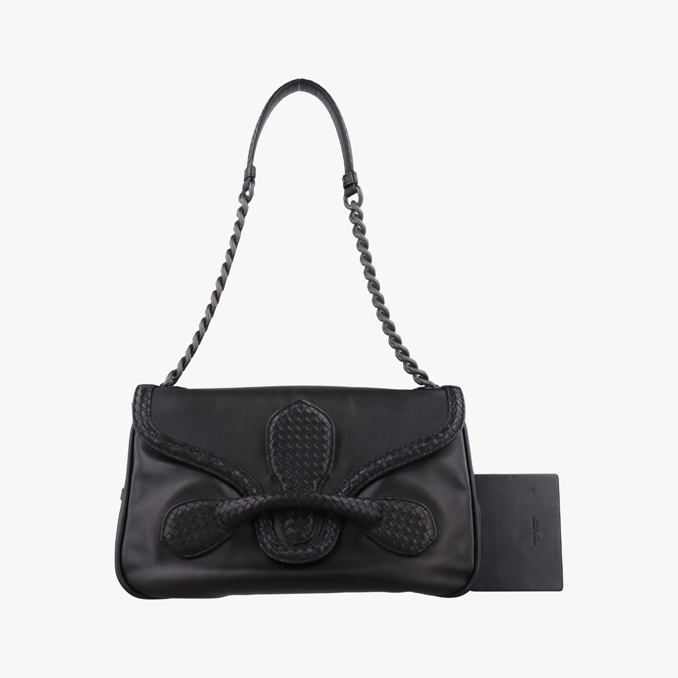 Intrecciato Black lambskin B03338271Lイントレチャート ブラック ラムスキン B03338271L