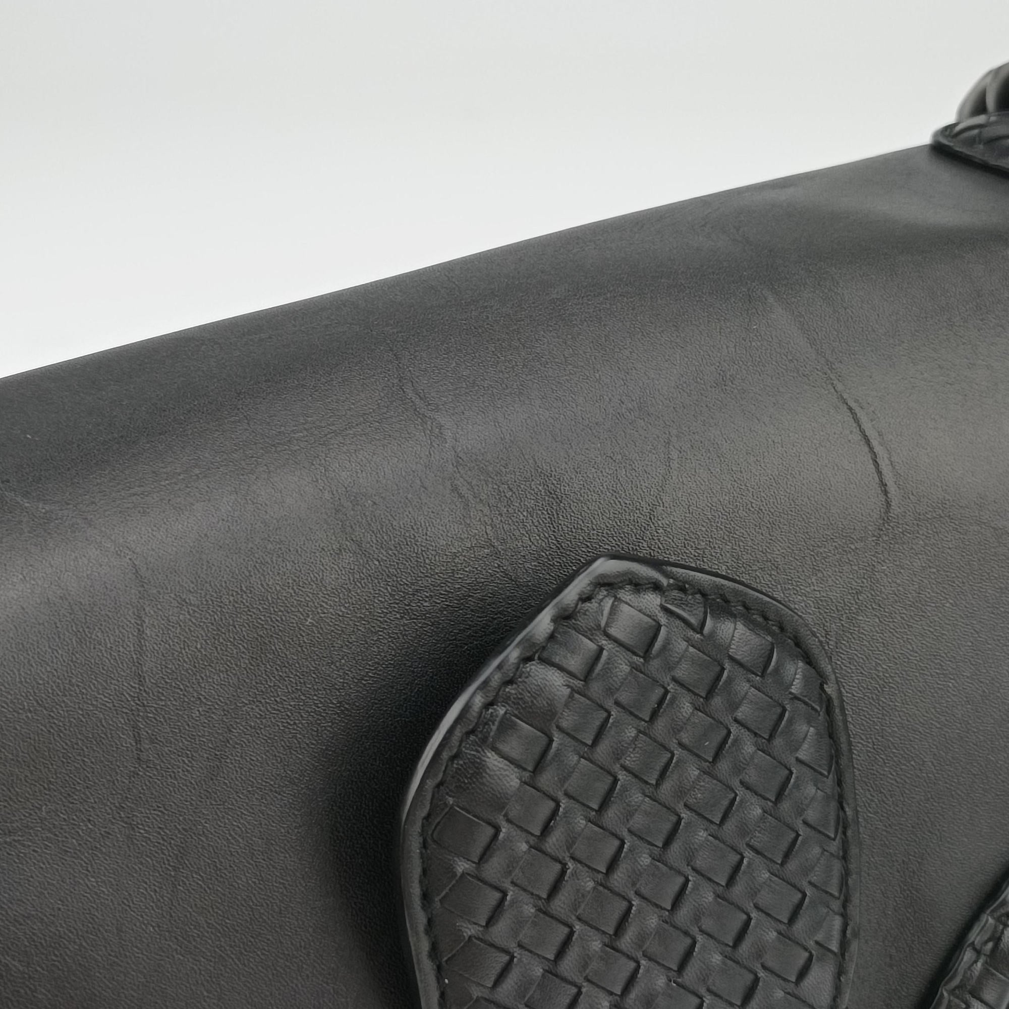 Intrecciato Black lambskin B03338271Lイントレチャート ブラック ラムスキン B03338271L