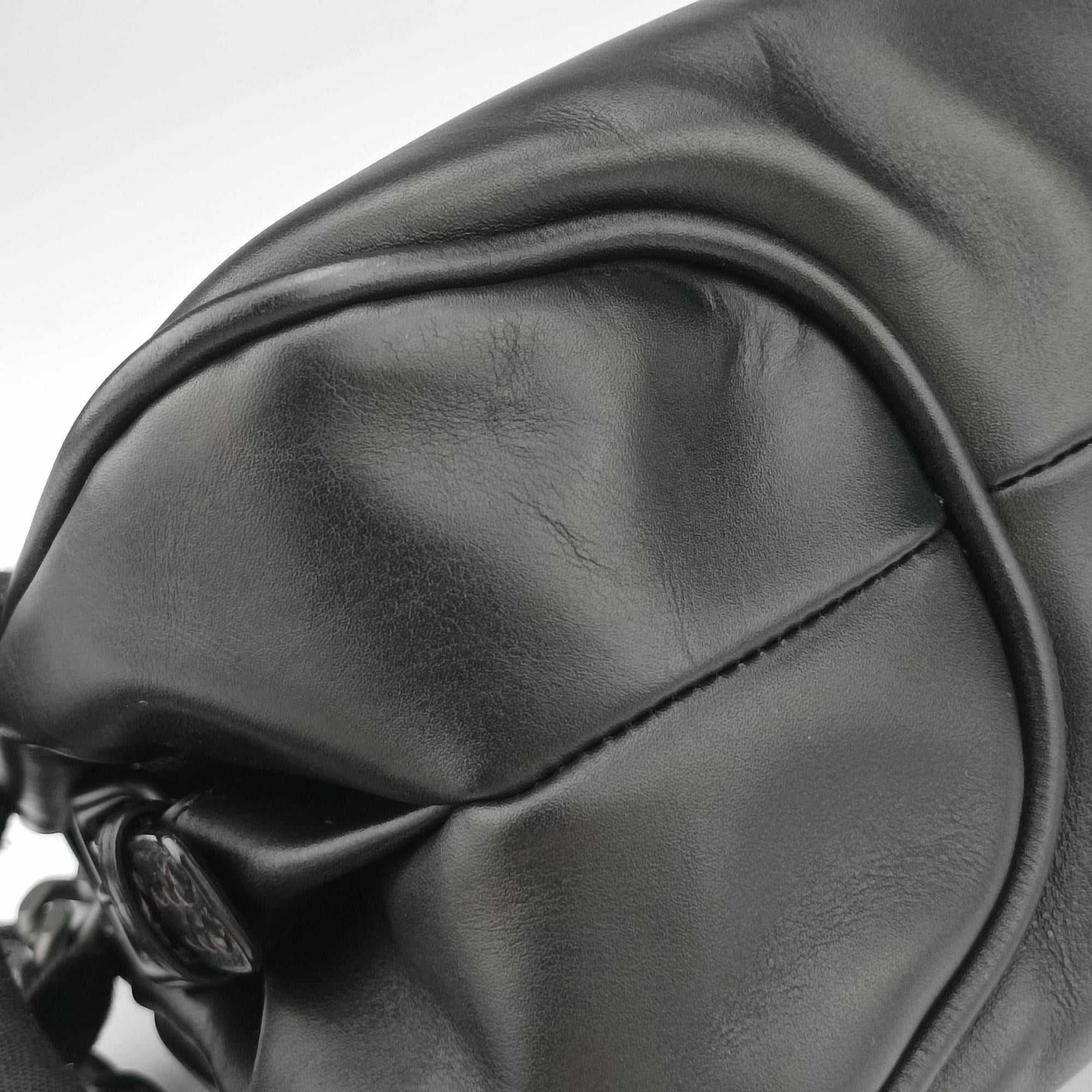 Intrecciato Black lambskin B03338271Lイントレチャート ブラック ラムスキン B03338271L