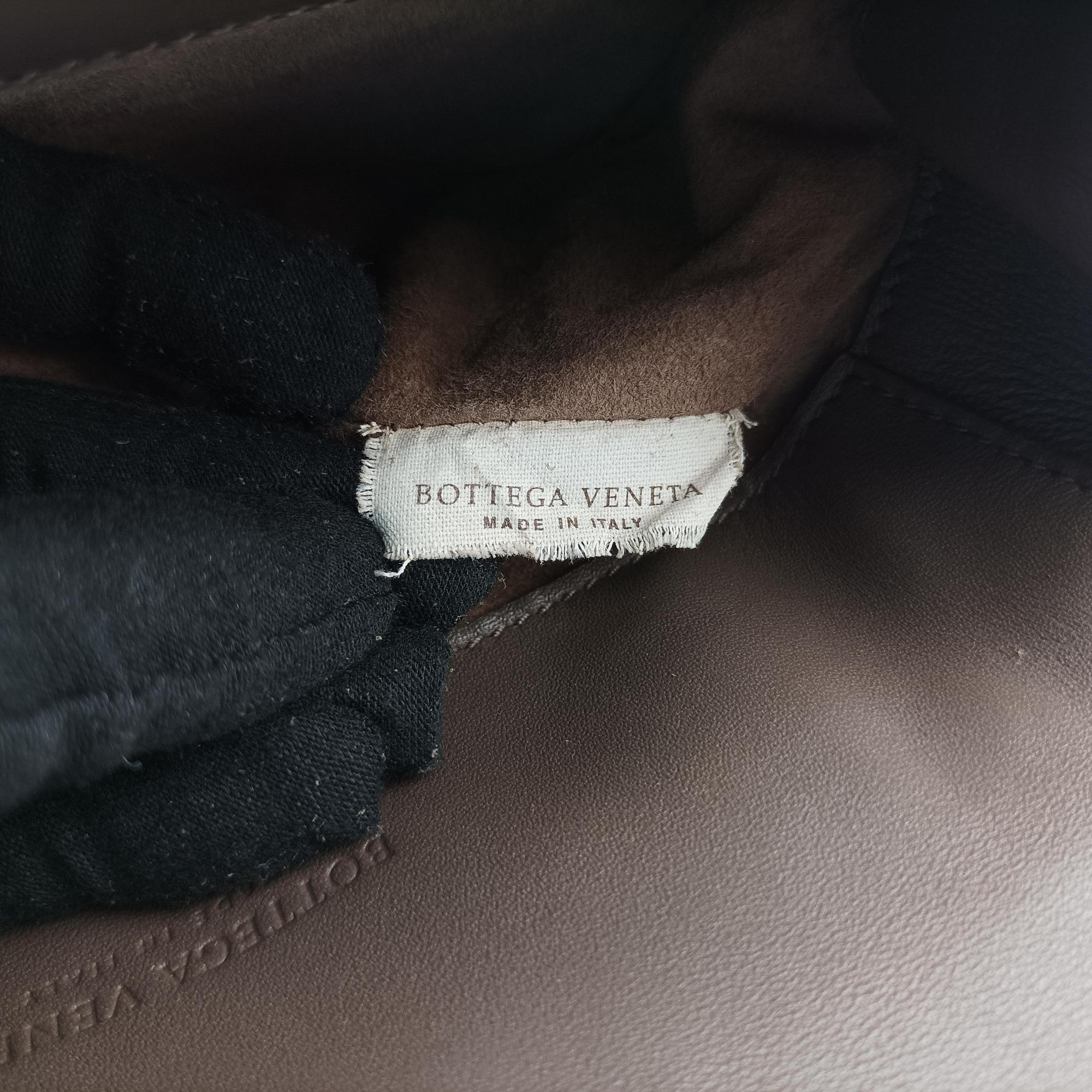 Luna Intrecciato Brown lambskin B07744018G IC Chipルナ イントレチャート ブラウン ラムスキン B07744018G ICチップ