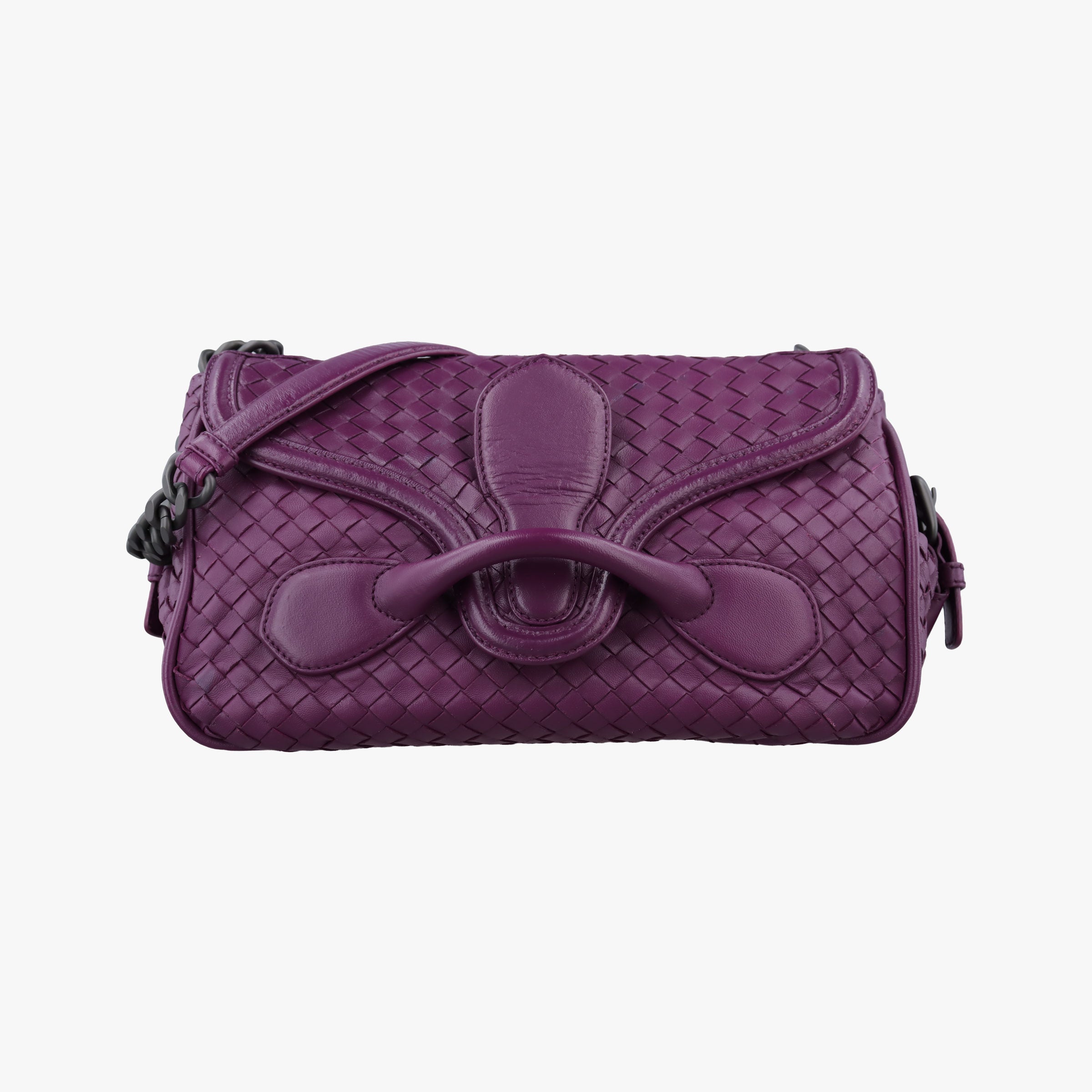 Intrecciato Purple lambskin B03831853Cイントレチャート パープル ラムスキン B03831853C
