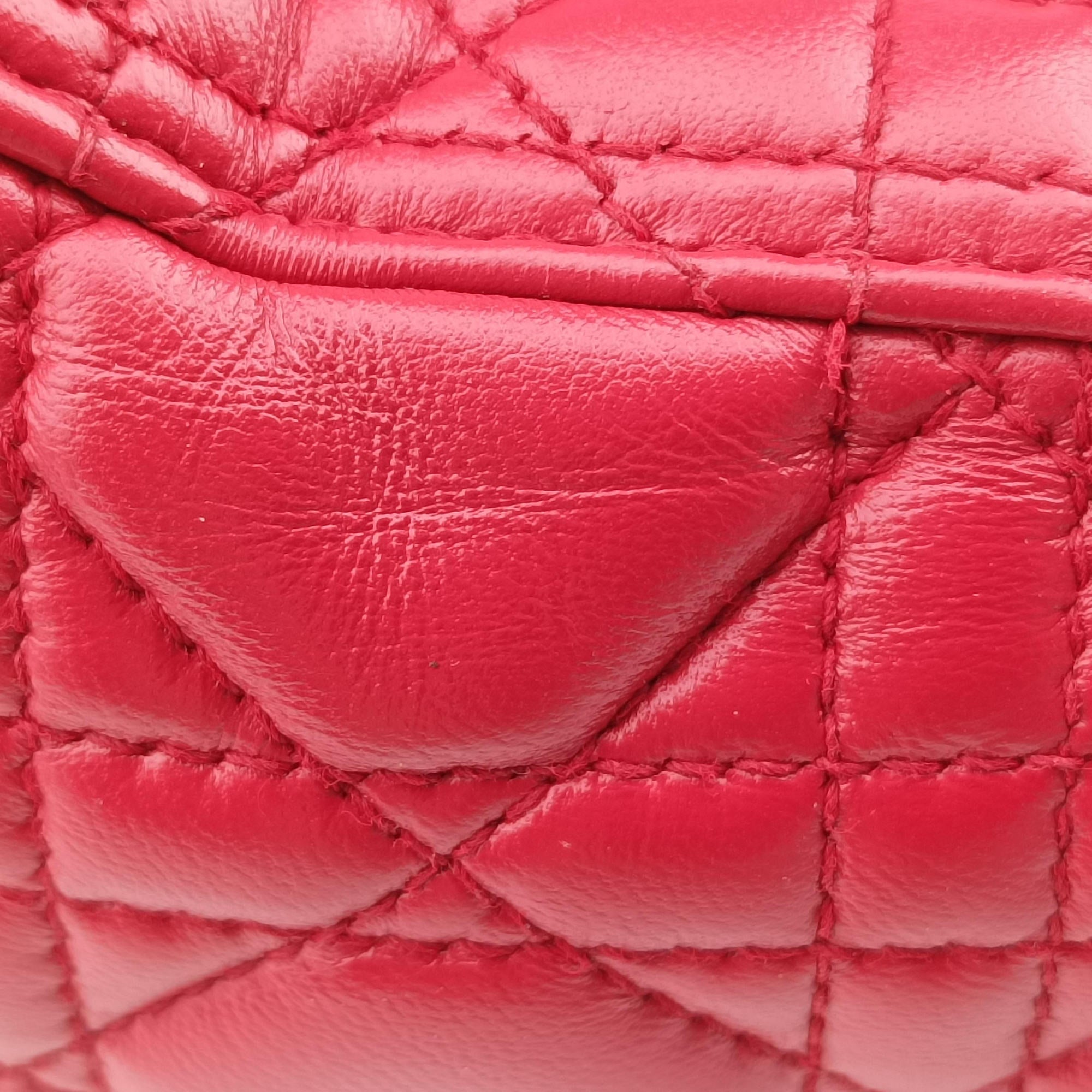 Lady Dior Red lambskin 18-MA-1103レディディオール レッド ラムスキン 18-MA-1103