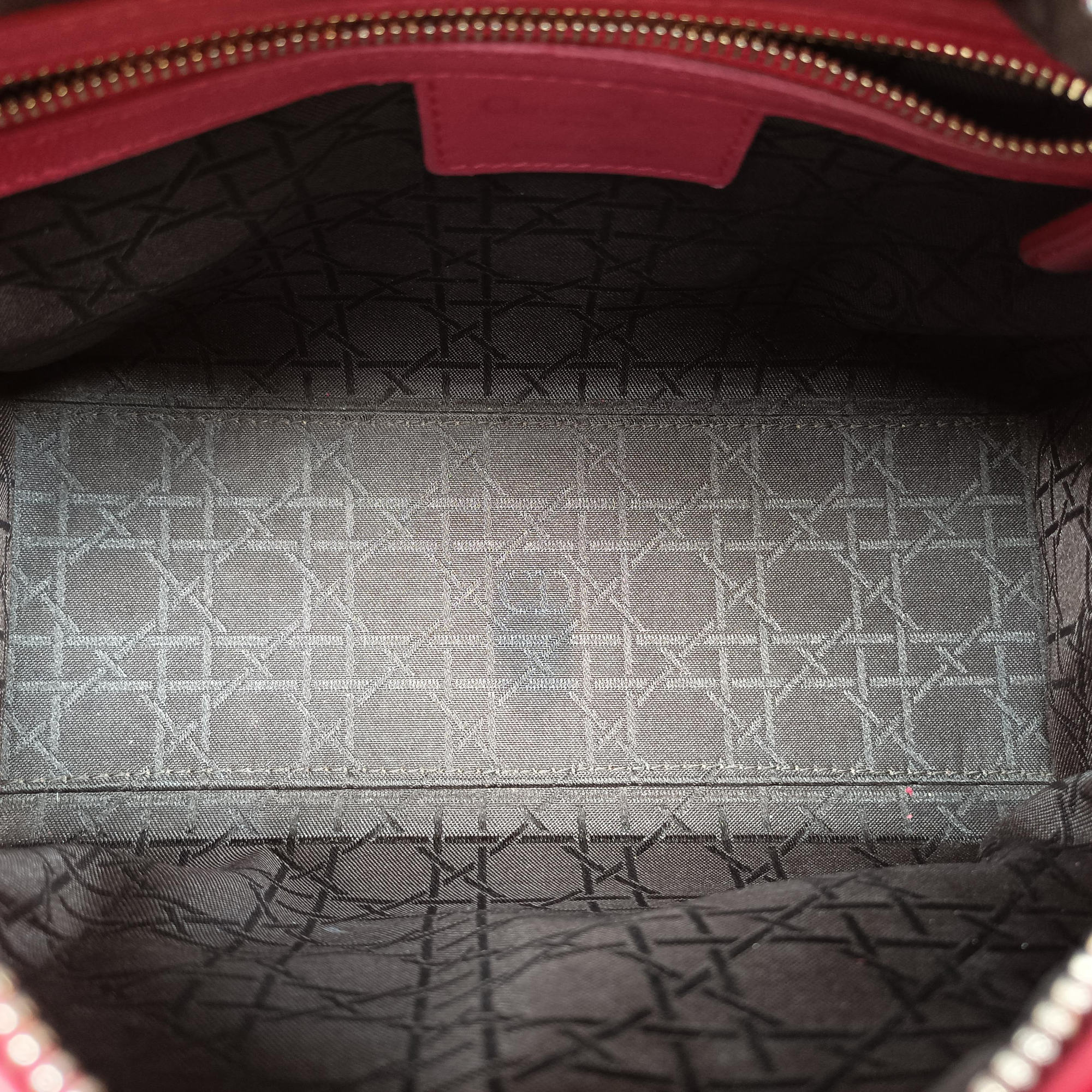 Lady Dior Red lambskin 18-MA-1103レディディオール レッド ラムスキン 18-MA-1103