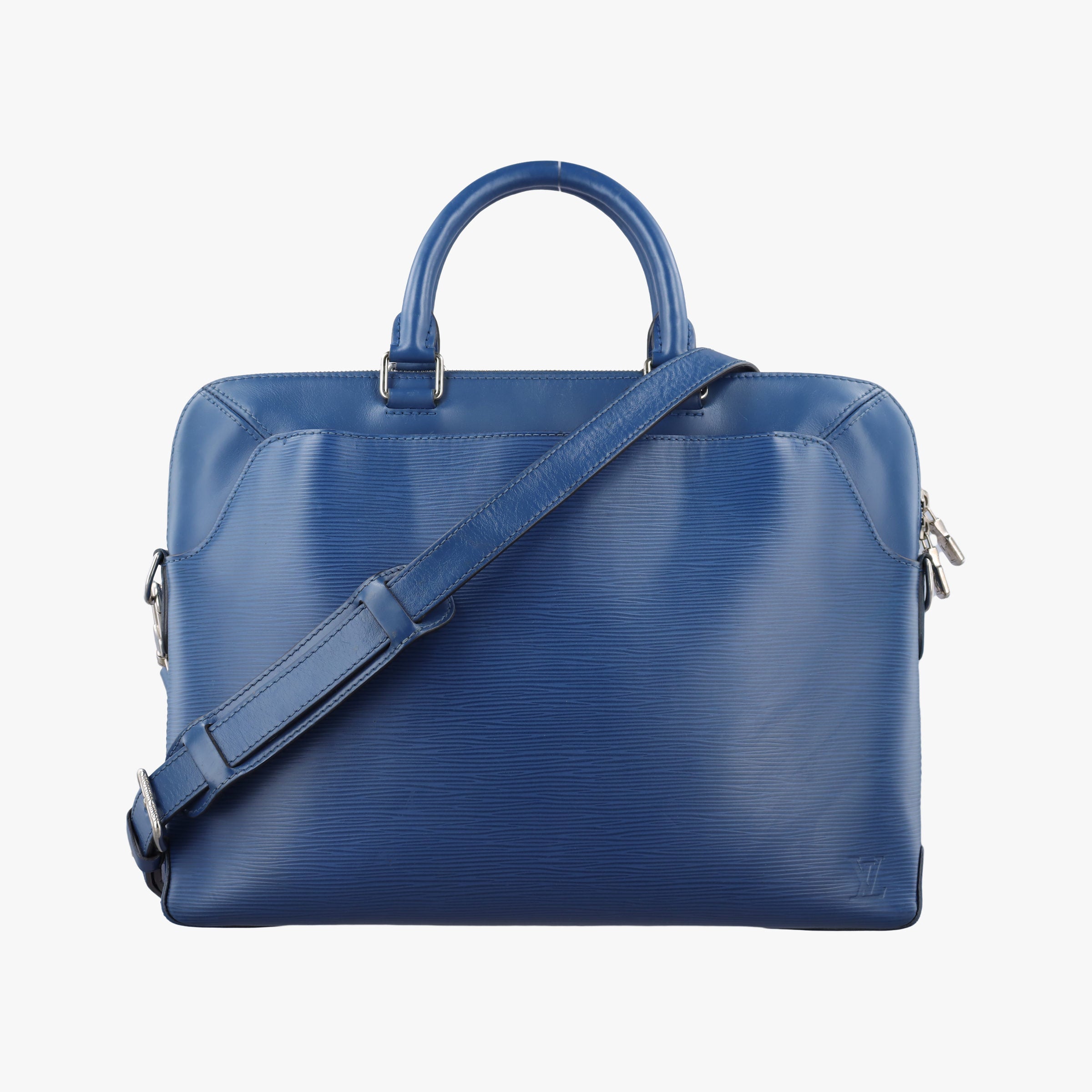 Oliver Briefcase Blue Oxford Epi M51691 CA1148 IC Chipオリバー ブリーフケース ブルーオックスフォード エピ M51691 CA1148 ICチップ