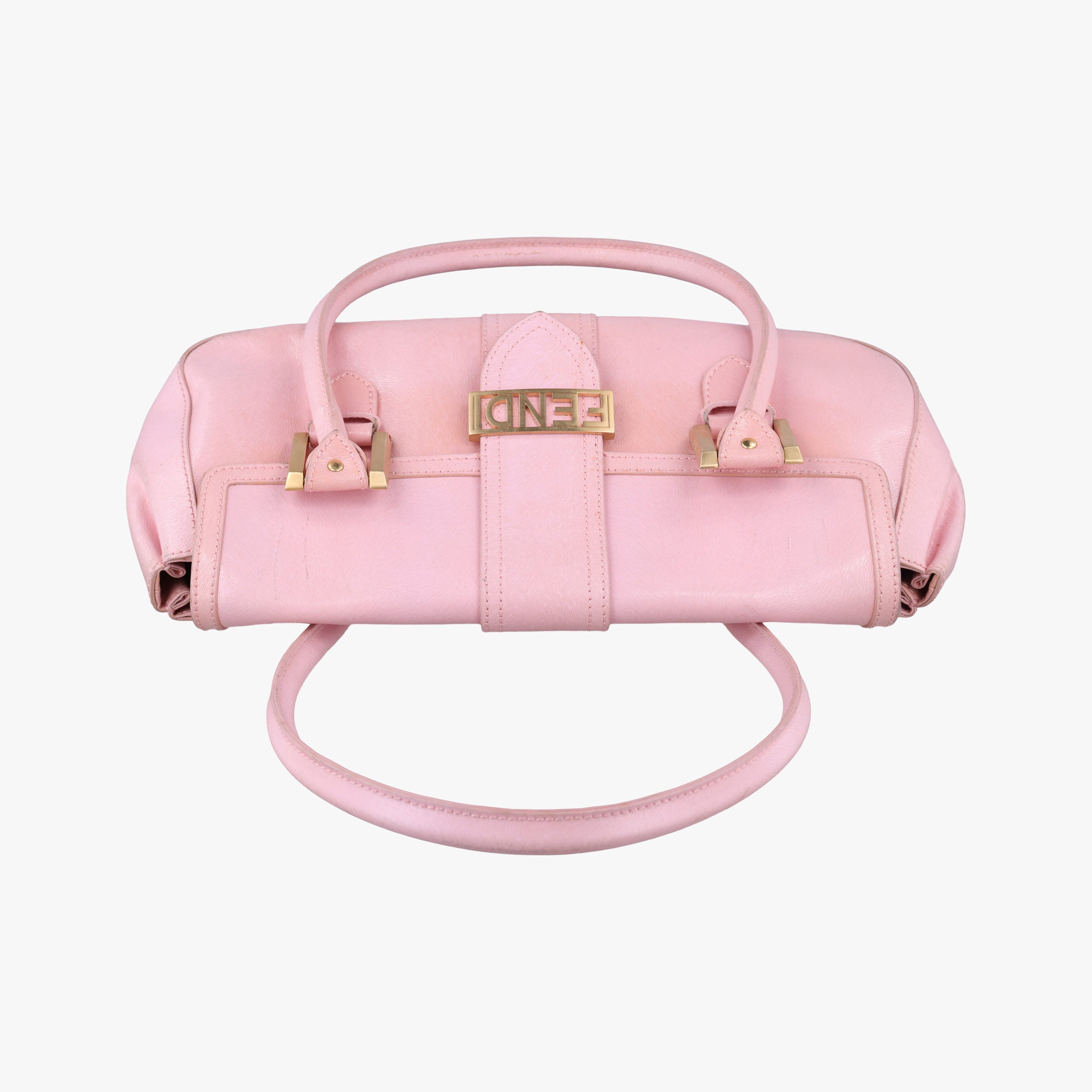 Logo flap bag Pink Leather 8BN116 2370-BN116-KUF-048ロゴ フラップバッグ ピンク レザー 8BN116 2370-BN116-KUF-048
