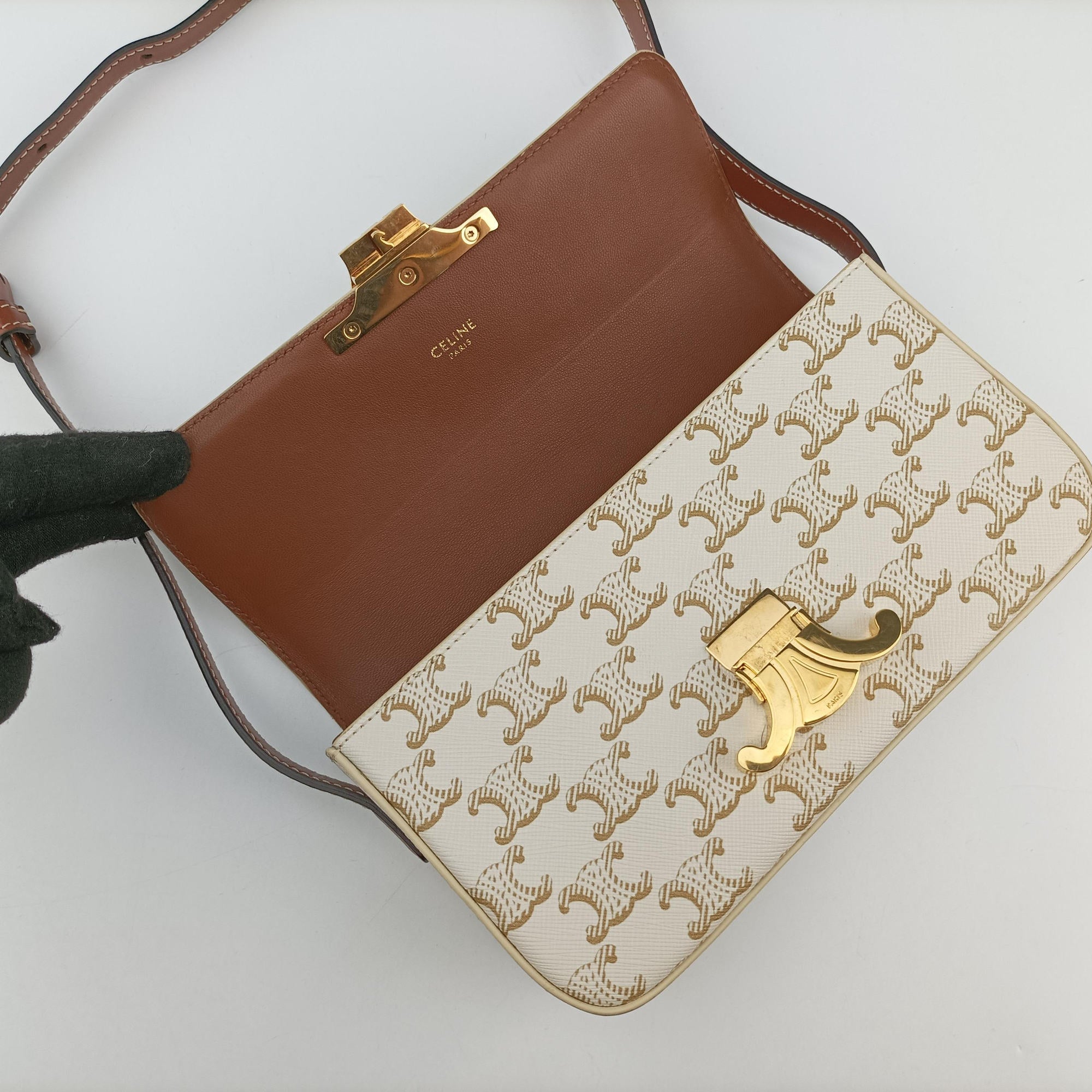 Teen Triomphe White PVC coated canvas U-CE-0231ティーン トリオンフ ホワイト PVCコーティングキャンバス U-CE-0231