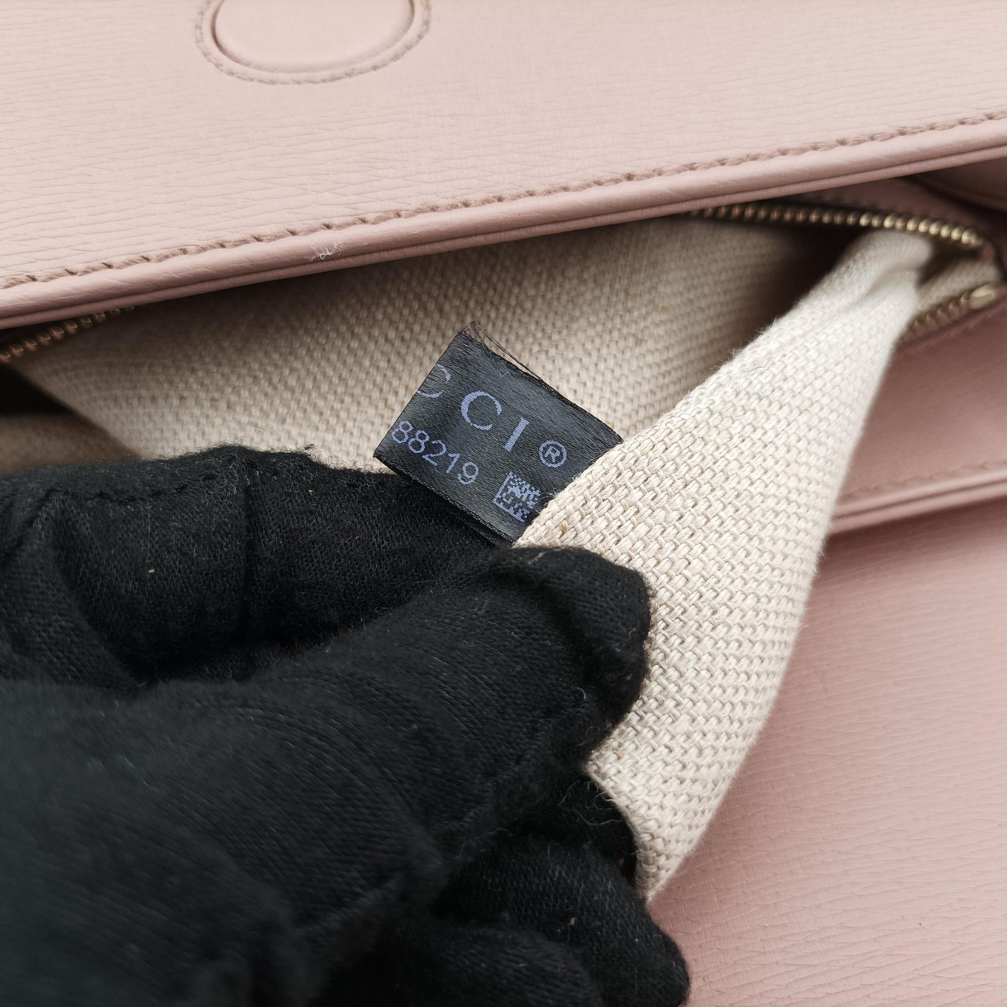 Bamboo Bullet Pink Leather 338989 E015188219バンブーバレット ピンク レザー 338989 E015188219