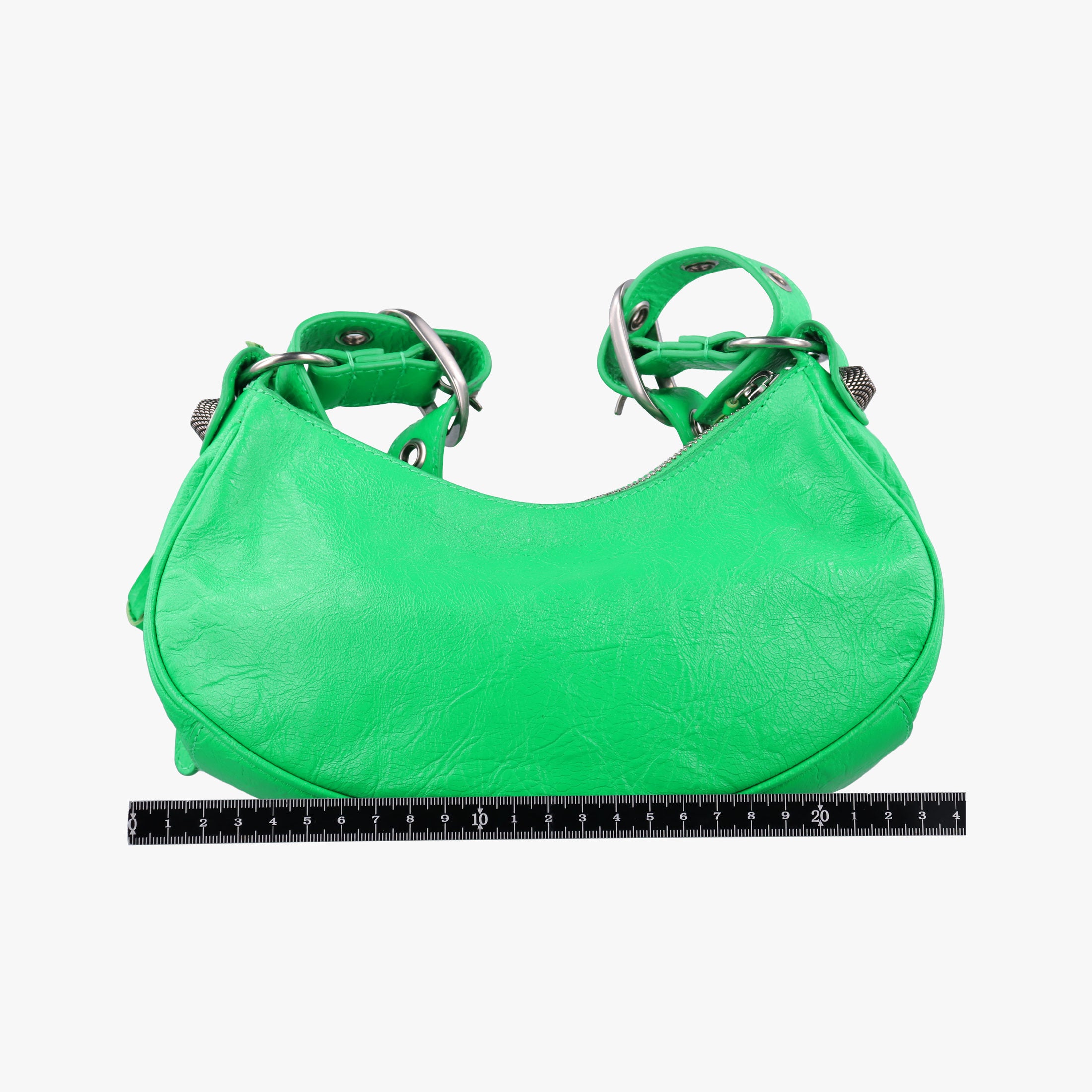 Le Cagole Green lambskin 671309.3809.R.535269ルカゴール グリーン ラムスキン 671309.3809.R.535269