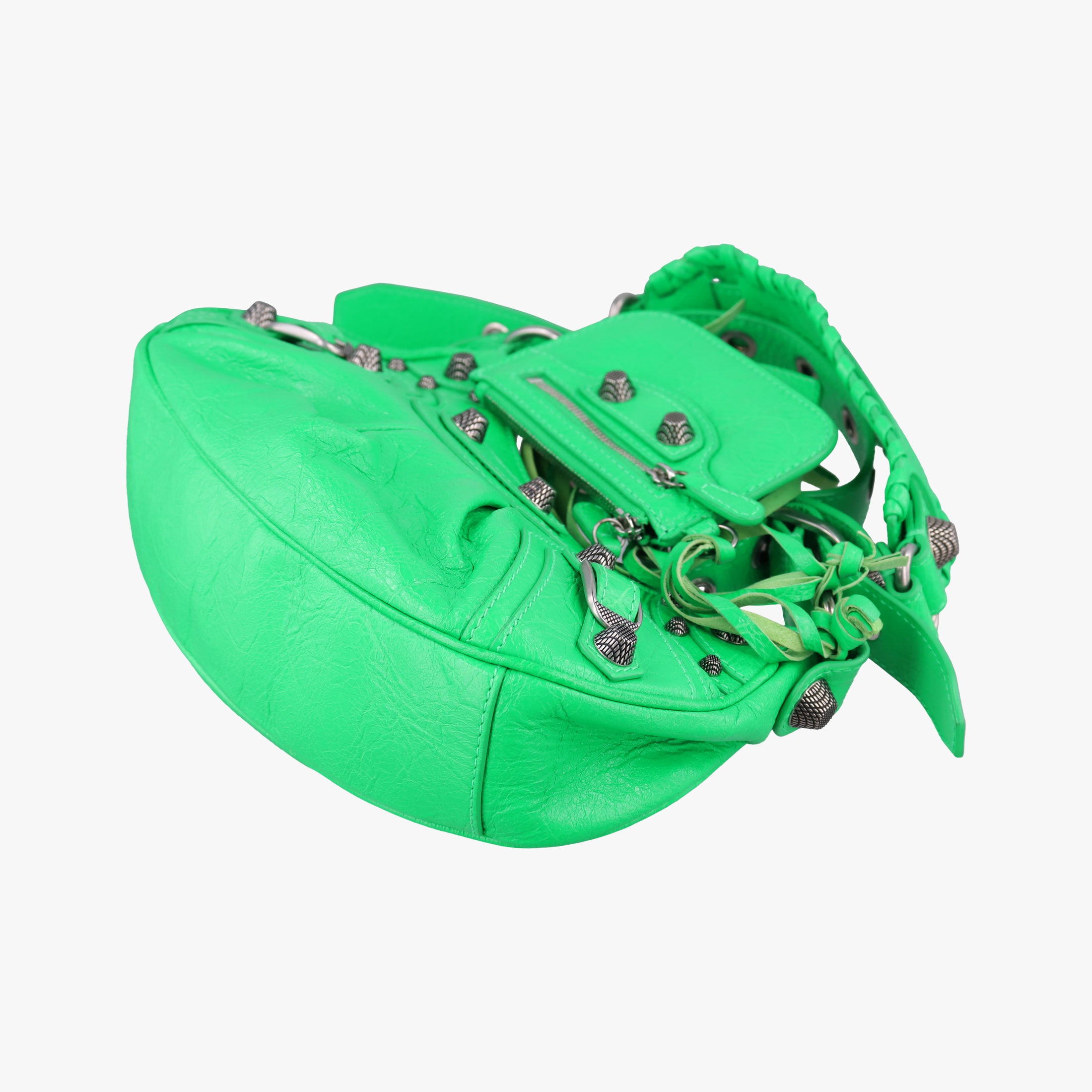 Le Cagole Green lambskin 671309.3809.R.535269ルカゴール グリーン ラムスキン 671309.3809.R.535269