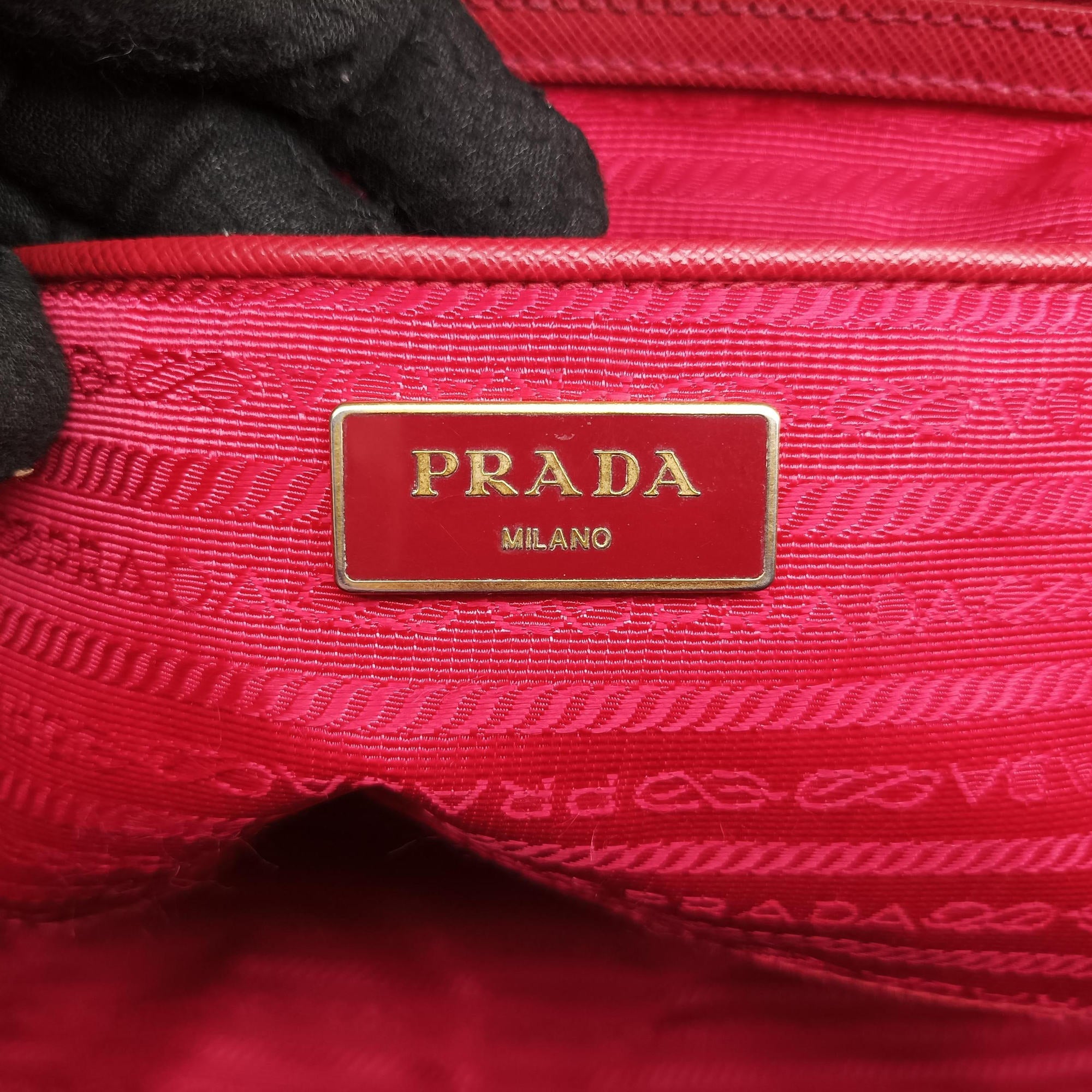 Galleria Red SAFFIANO Leather BN1786 31/Yガレリア レッド サフィアーノレザー BN1786 31/Y