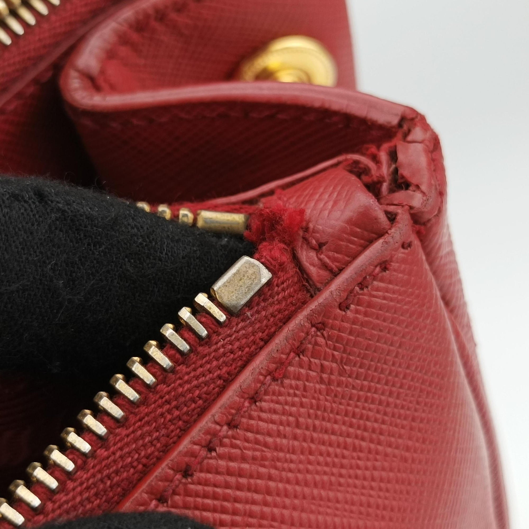 Galleria Red SAFFIANO Leather BN1786 31/Yガレリア レッド サフィアーノレザー BN1786 31/Y