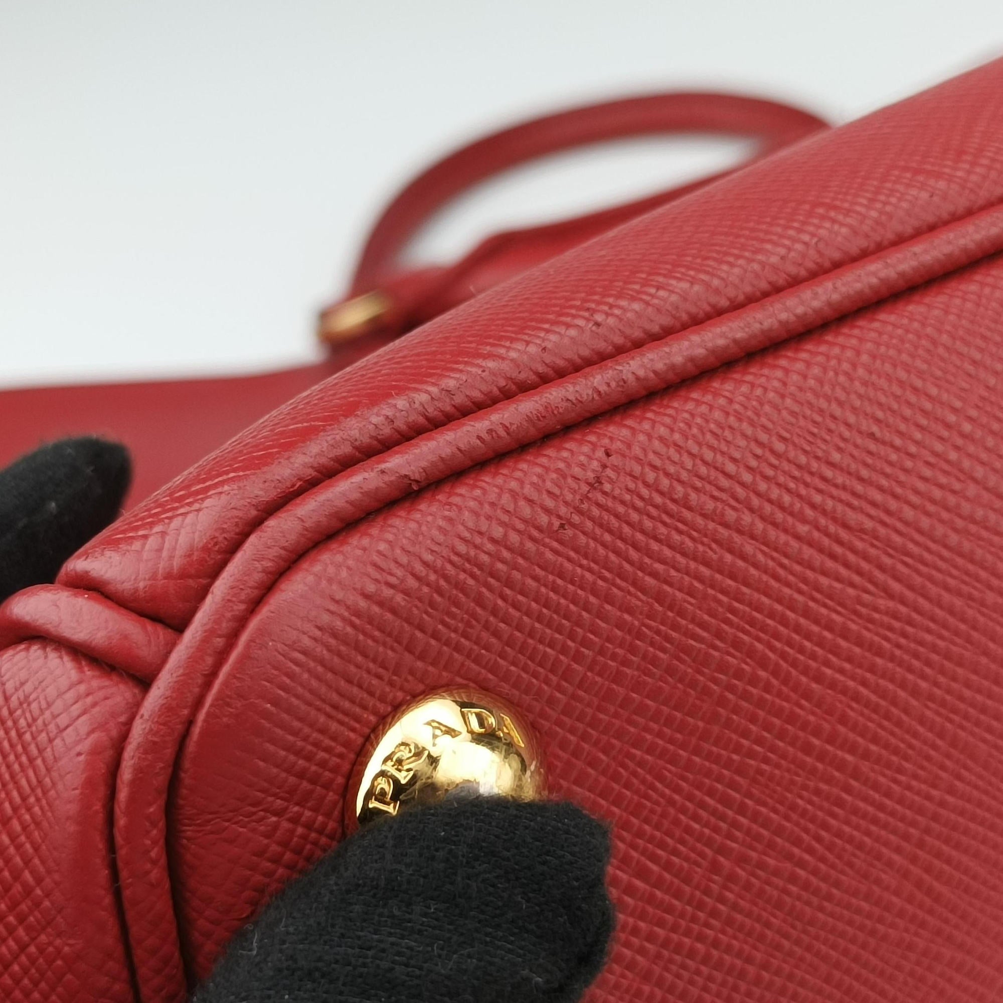 Galleria Red SAFFIANO Leather BN1786 31/Yガレリア レッド サフィアーノレザー BN1786 31/Y