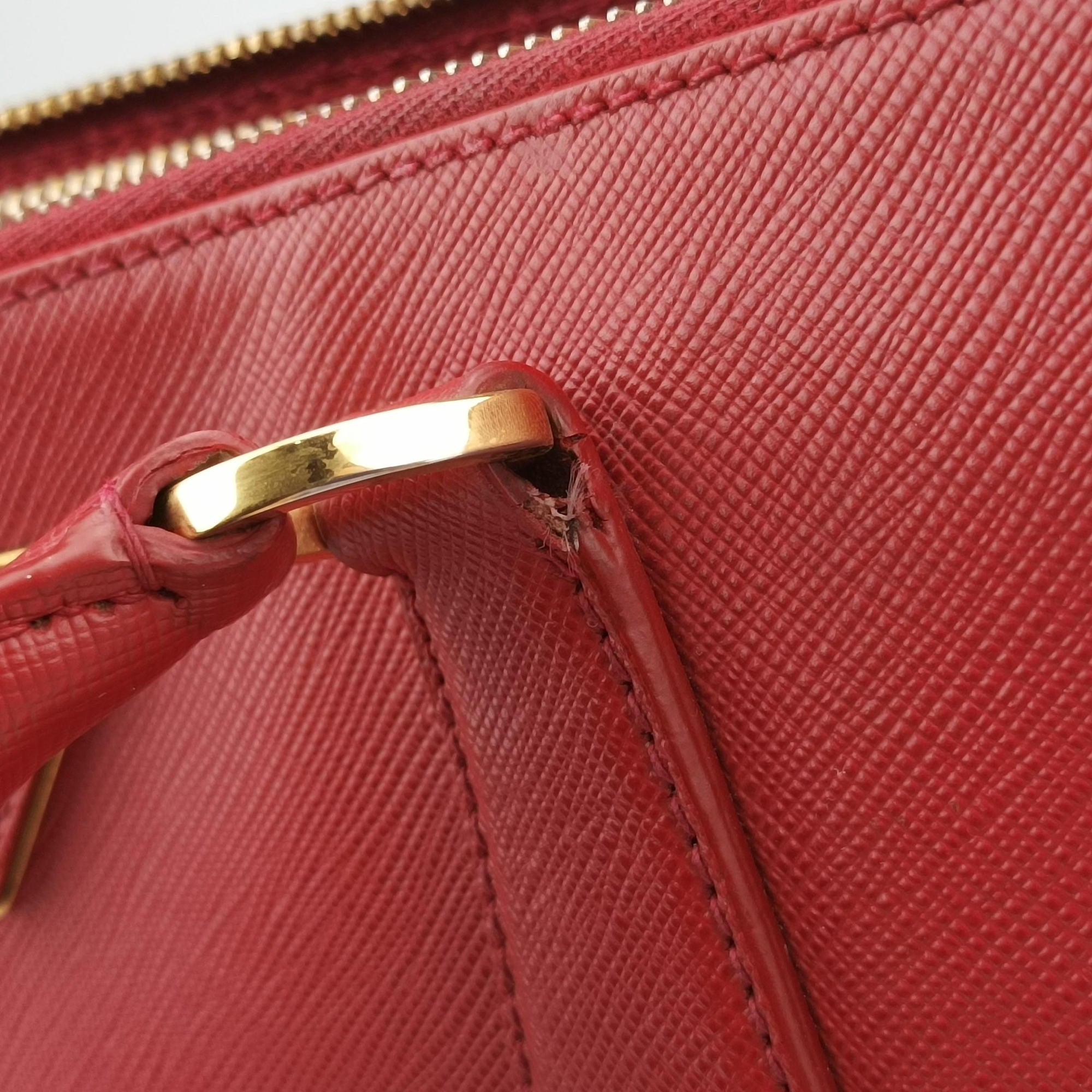Galleria Red SAFFIANO Leather BN1786 31/Yガレリア レッド サフィアーノレザー BN1786 31/Y