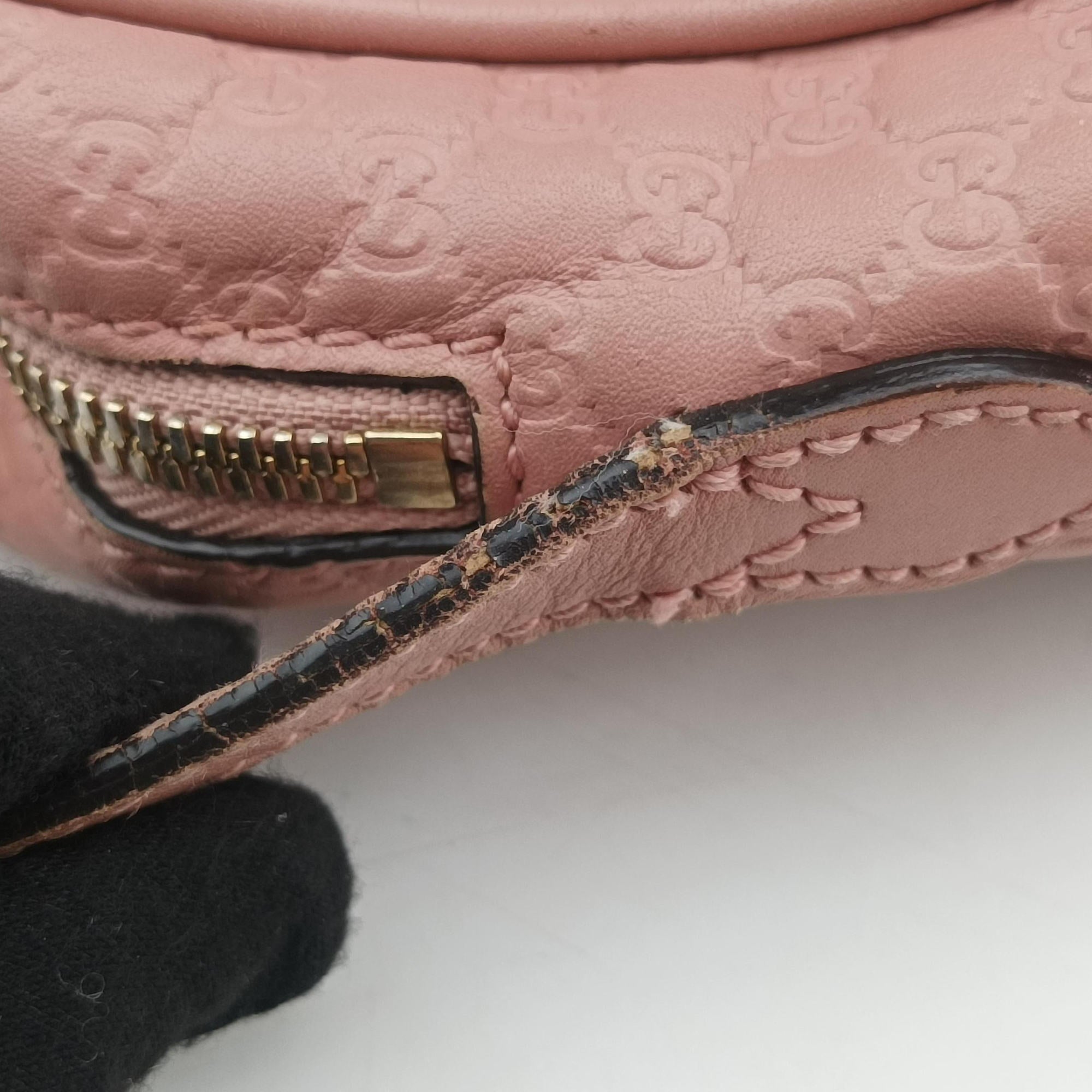 Bree Microguccissima Pink Leather 449413 H021327042ブリー マイクログッチシマ ピンク レザー 449413 H021327042