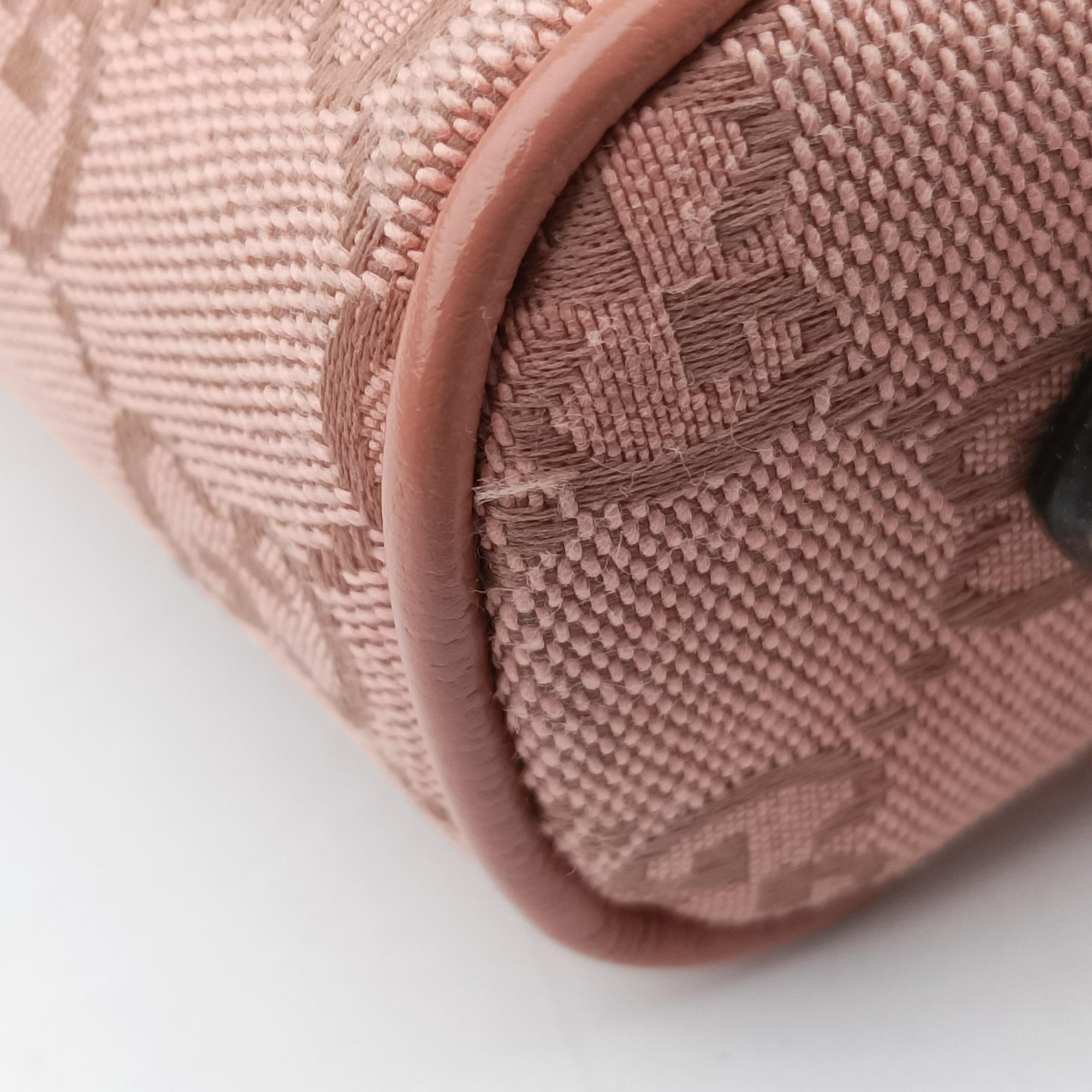 OPHIDIA Pink canvas×leather 574493 オフィディア ピンク キャンバス×レザー 574493