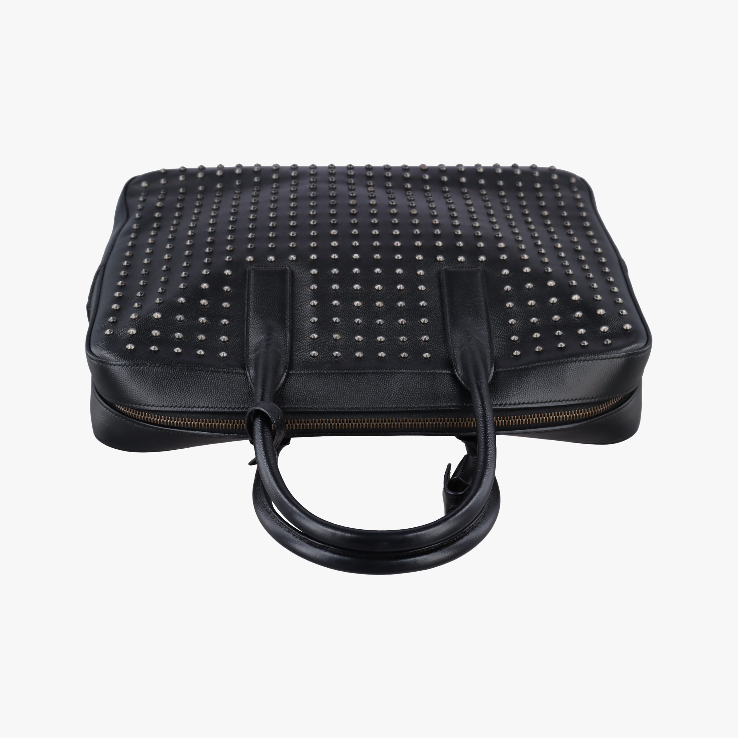 Briefcase Black Leather 346100 CLD346100.1014ブリーフケース ブラック レザー 346100 CLD346100.1014