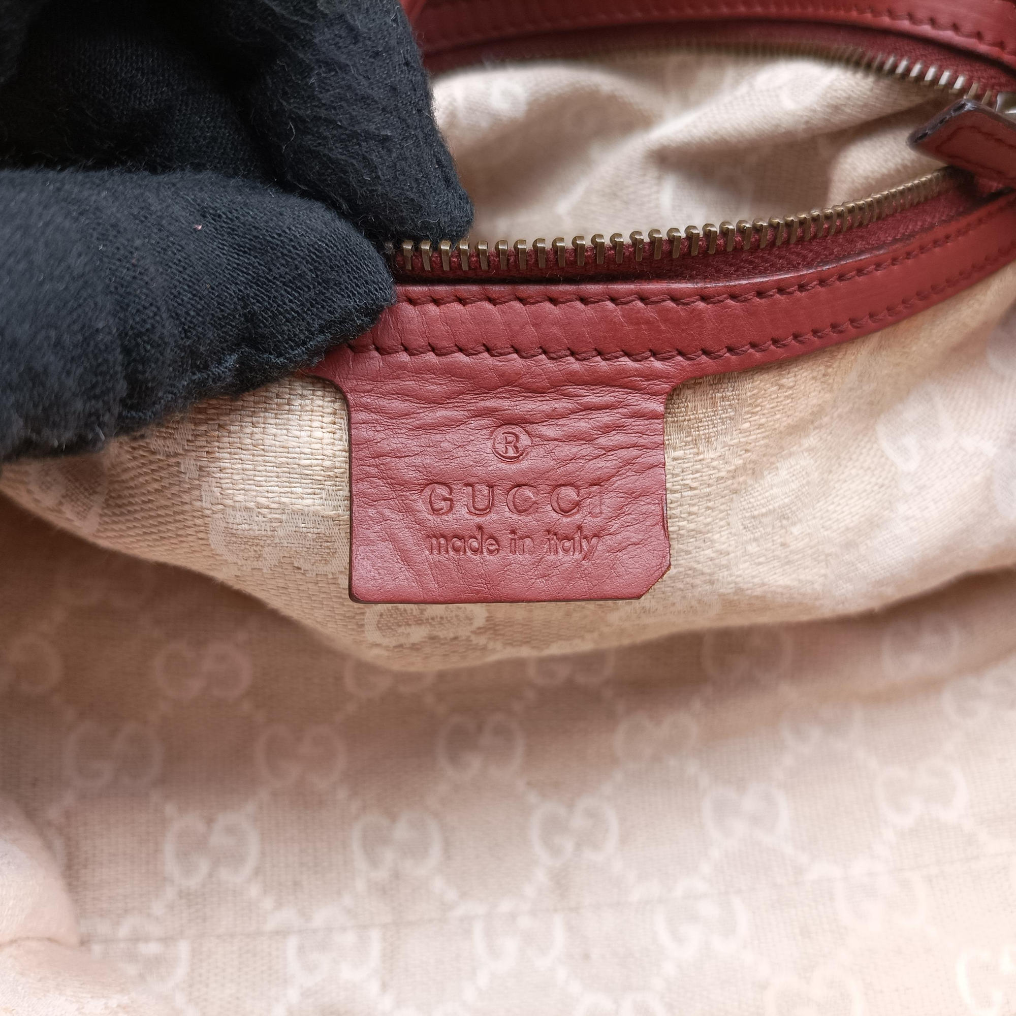 Soft Stirrup Burgundy Leather 296856 I012482047ソフト スターラップ ワインレッド レザー 296856 I012482047