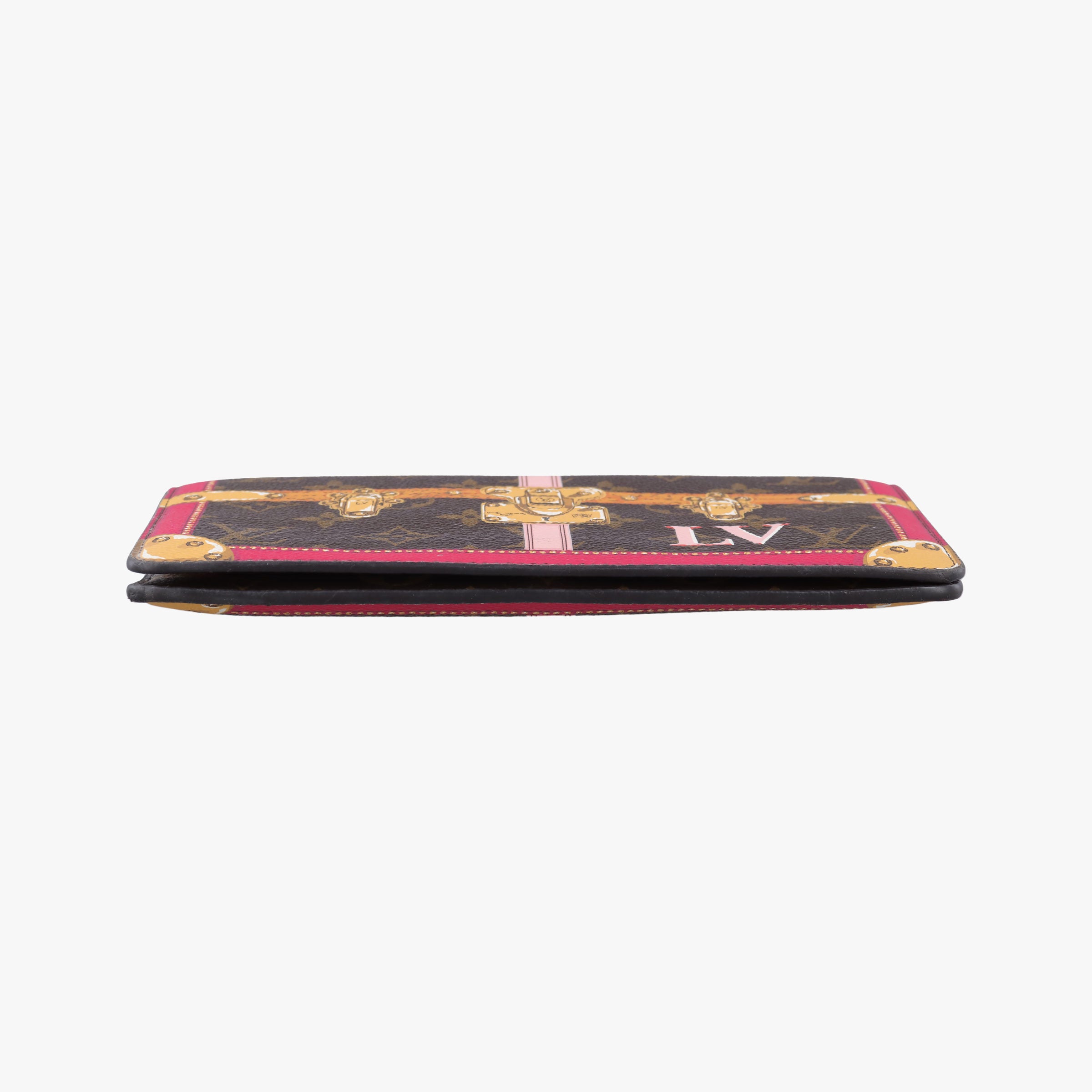 Pochette Weekend brown×Fuchsia Pink Monogram Canvas M62456 UB1188ポシェット ウィークエンド モノグラム/ブラウン×フューシャピンク モノグラムキャンバス M62456 UB1188