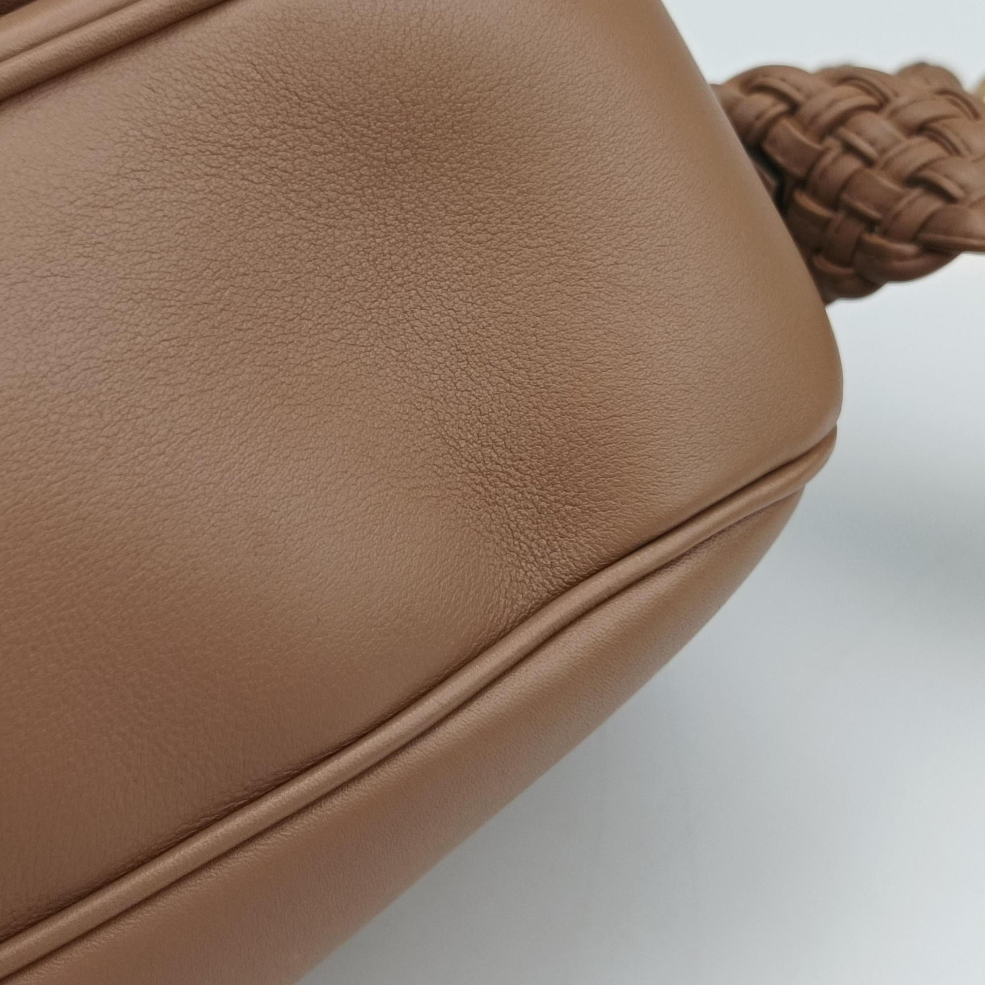 Tassel Handmade Medium Flap Camel Leather 263954 F8800330タッセルハンドメイドミディアムフラップ キャメル レザー 263954 F8800330