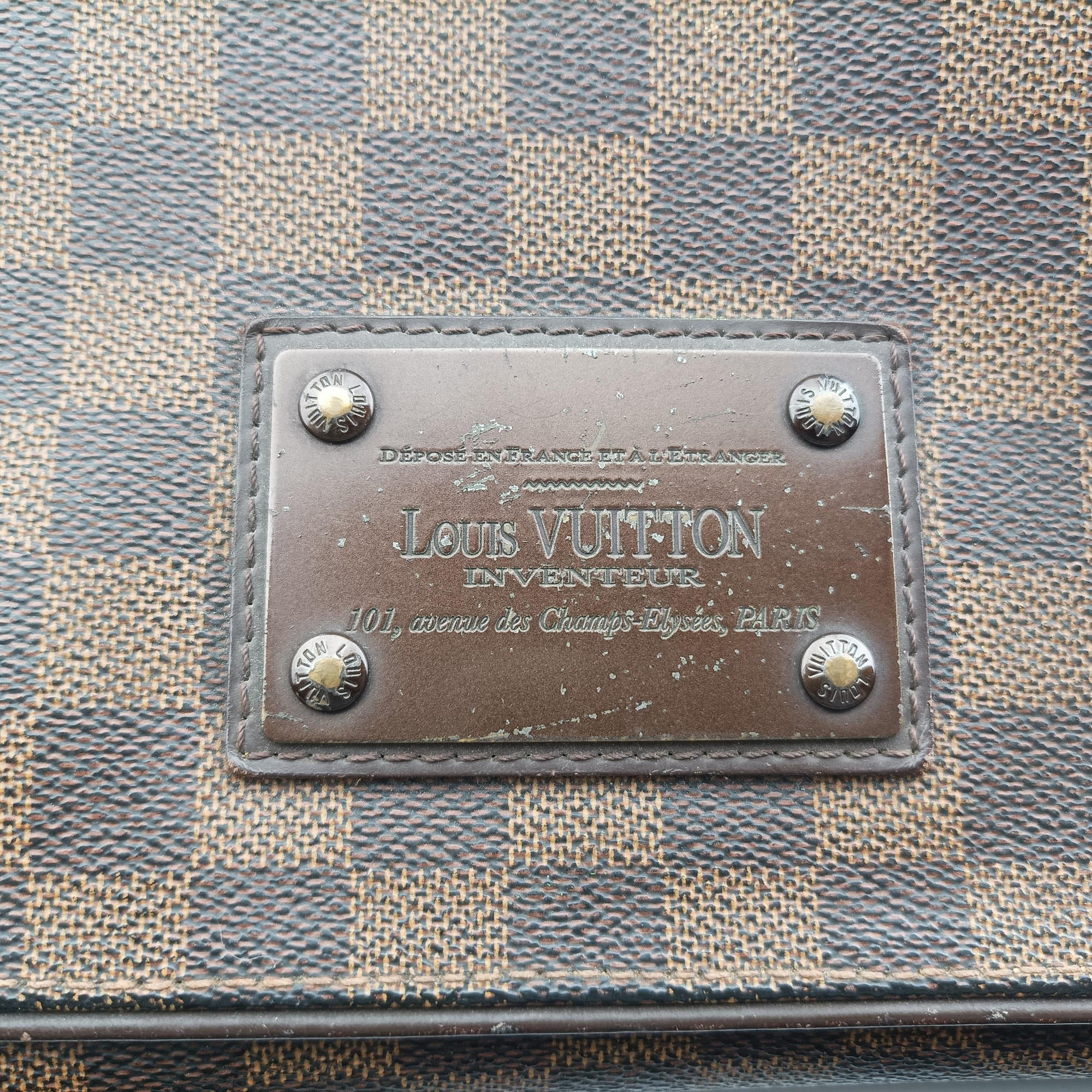 BROOKLYN MM EBENE Damier Canvas N51211 CA1120ブルックリンMM エベヌ ダミエキャンバス N51211 CA1120