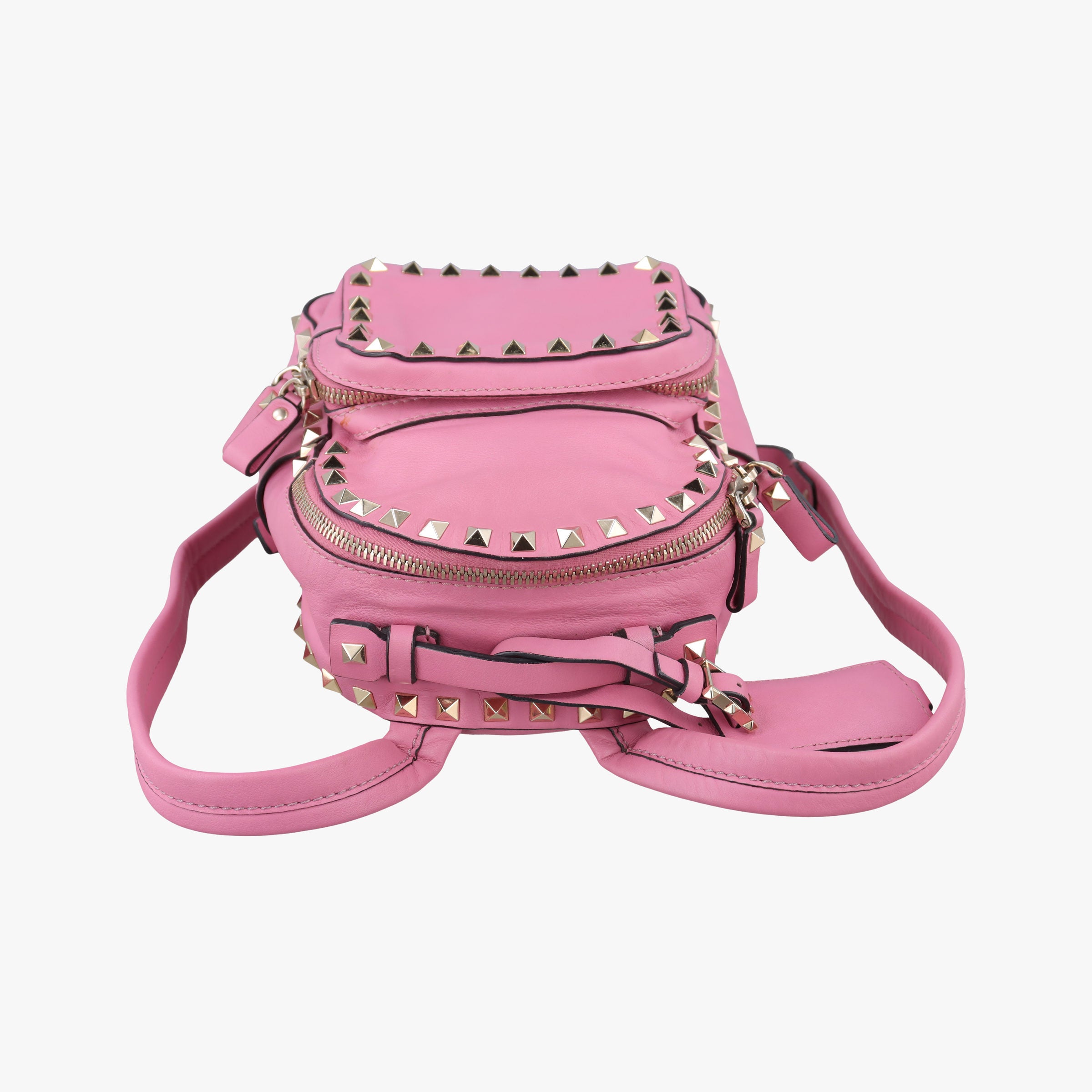 Rockstud Pink Leather Lot number unknownロックスタッズ ピンク レザー 製番不明