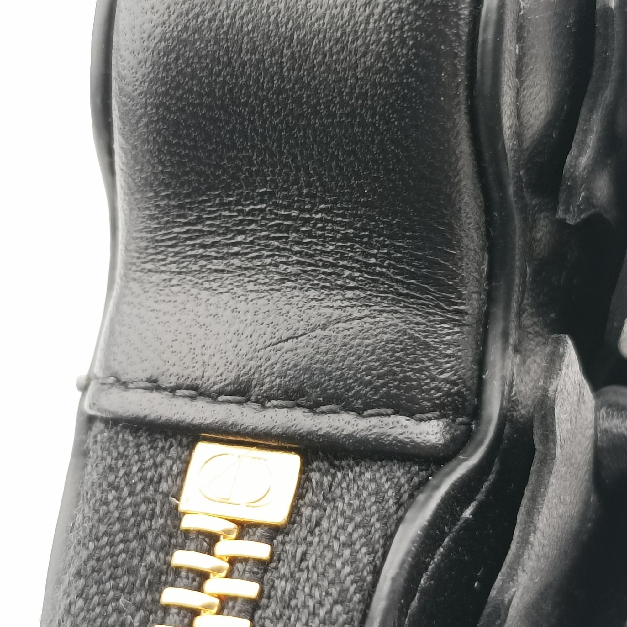 30 Montaigne Removable Black Lambskin 43-MA-121330 モンテーニュ バタフライ ブラック ラムスキン 43-MA-1213