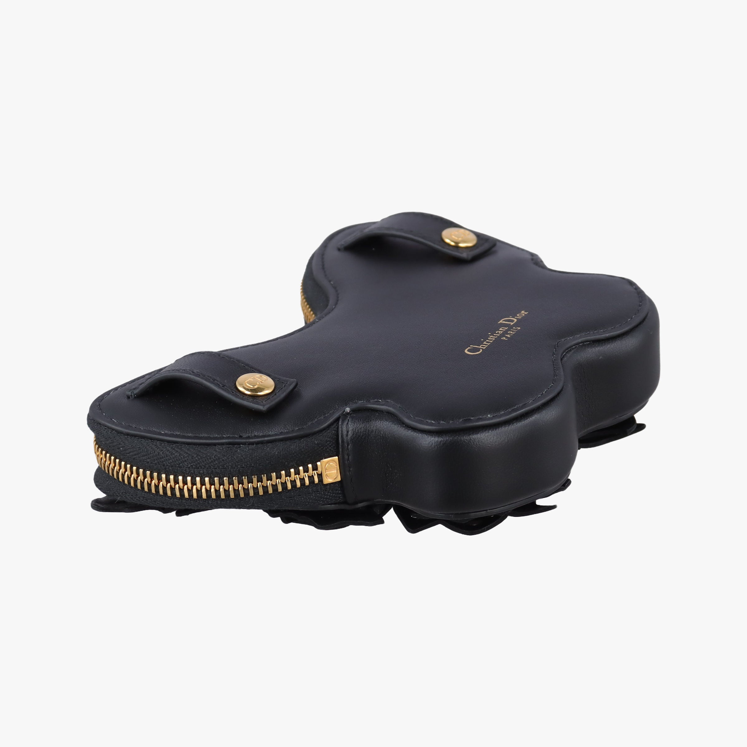 30 Montaigne Removable Black Lambskin 43-MA-121330 モンテーニュ バタフライ ブラック ラムスキン 43-MA-1213
