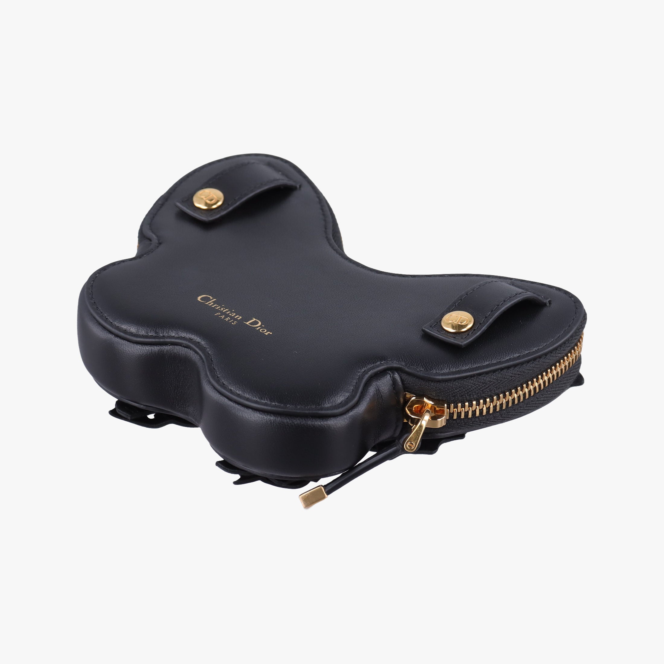 30 Montaigne Removable Black Lambskin 43-MA-121330 モンテーニュ バタフライ ブラック ラムスキン 43-MA-1213