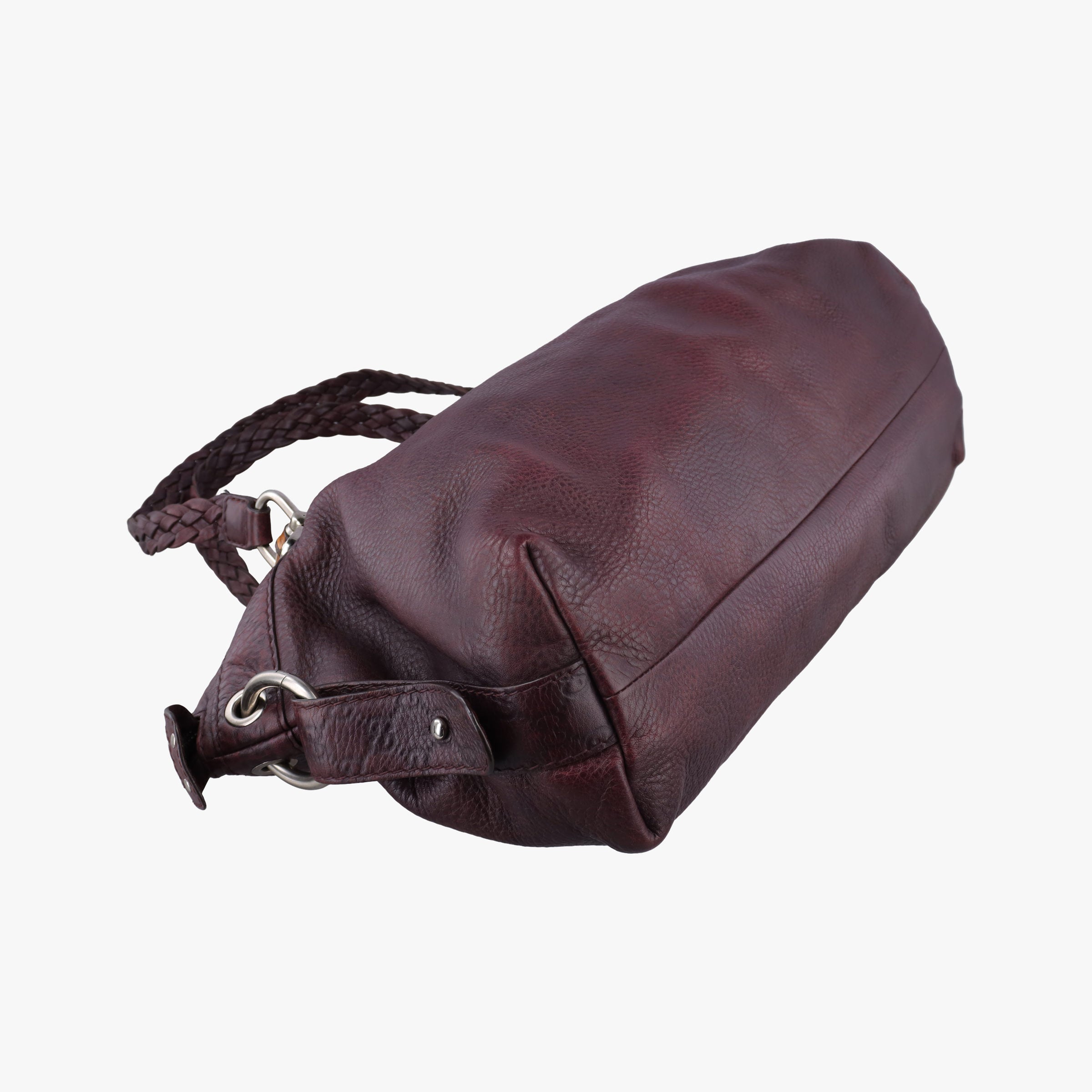 Medium Bamboo Burgundy Leather 232959 B6782858ミディアム バンブー ワインレッド レザー 232959 B6782858