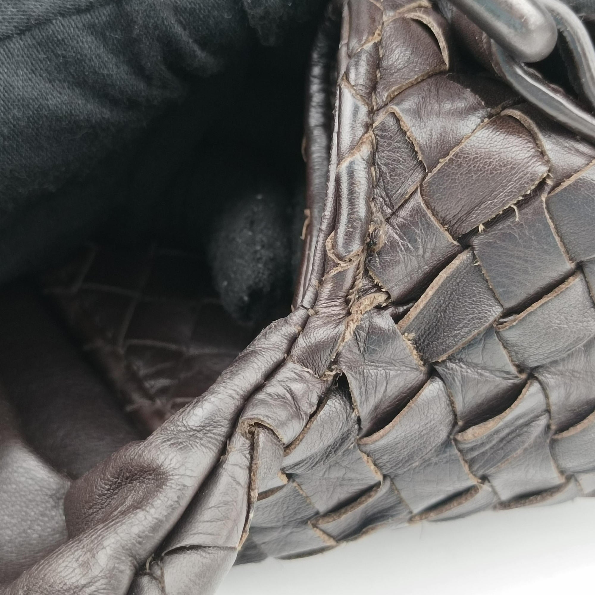 Intrecciato Brown lambskin 161314 VQ131 1301 EPEV 2010 10025 Aイントレチャート ブラウン ラムスキン 161314 VQ131 1301 EPEV 2010 10025 A