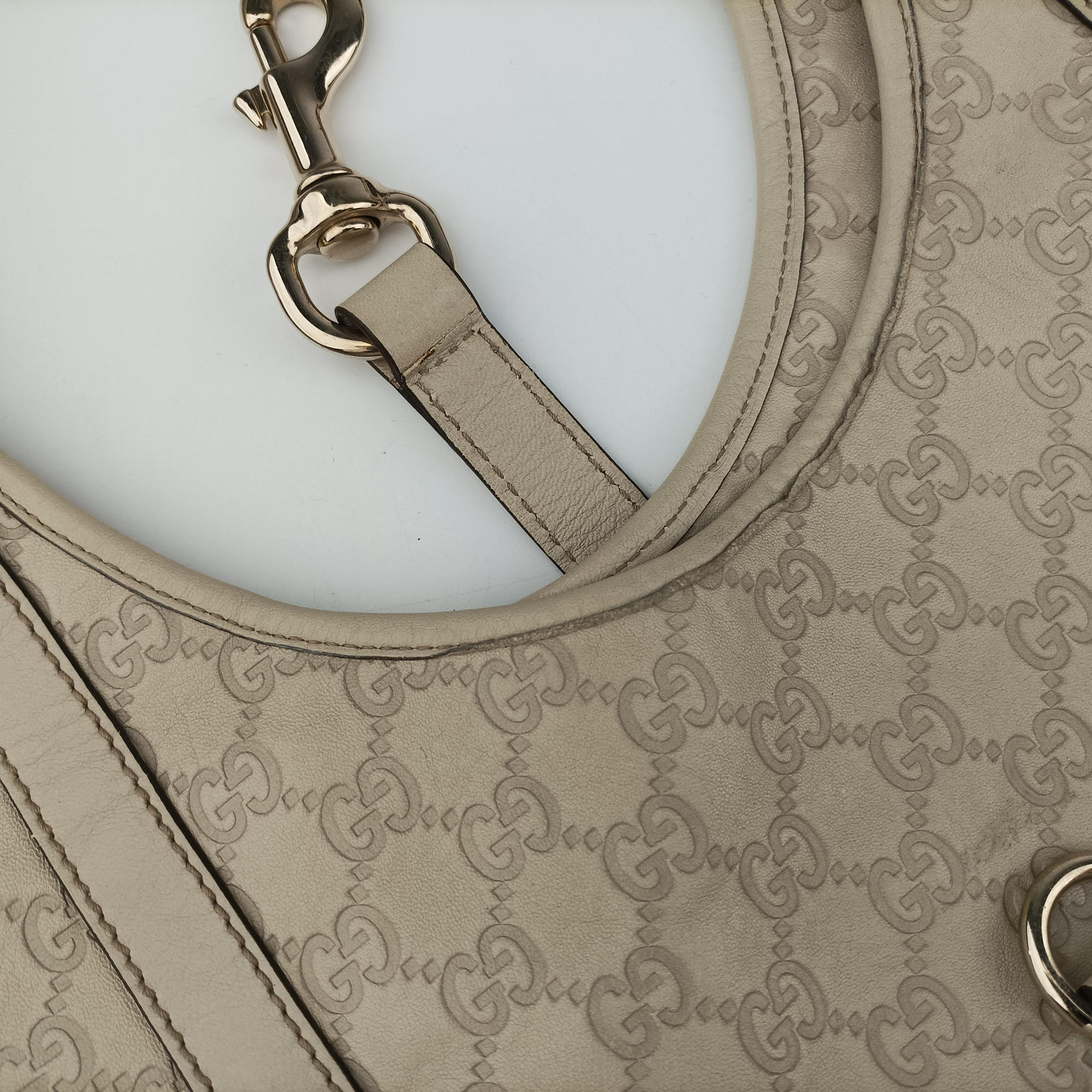 New Jackie White Leather 203494 G2679684ニュージャッキー ホワイト レザー 203494 G2679684