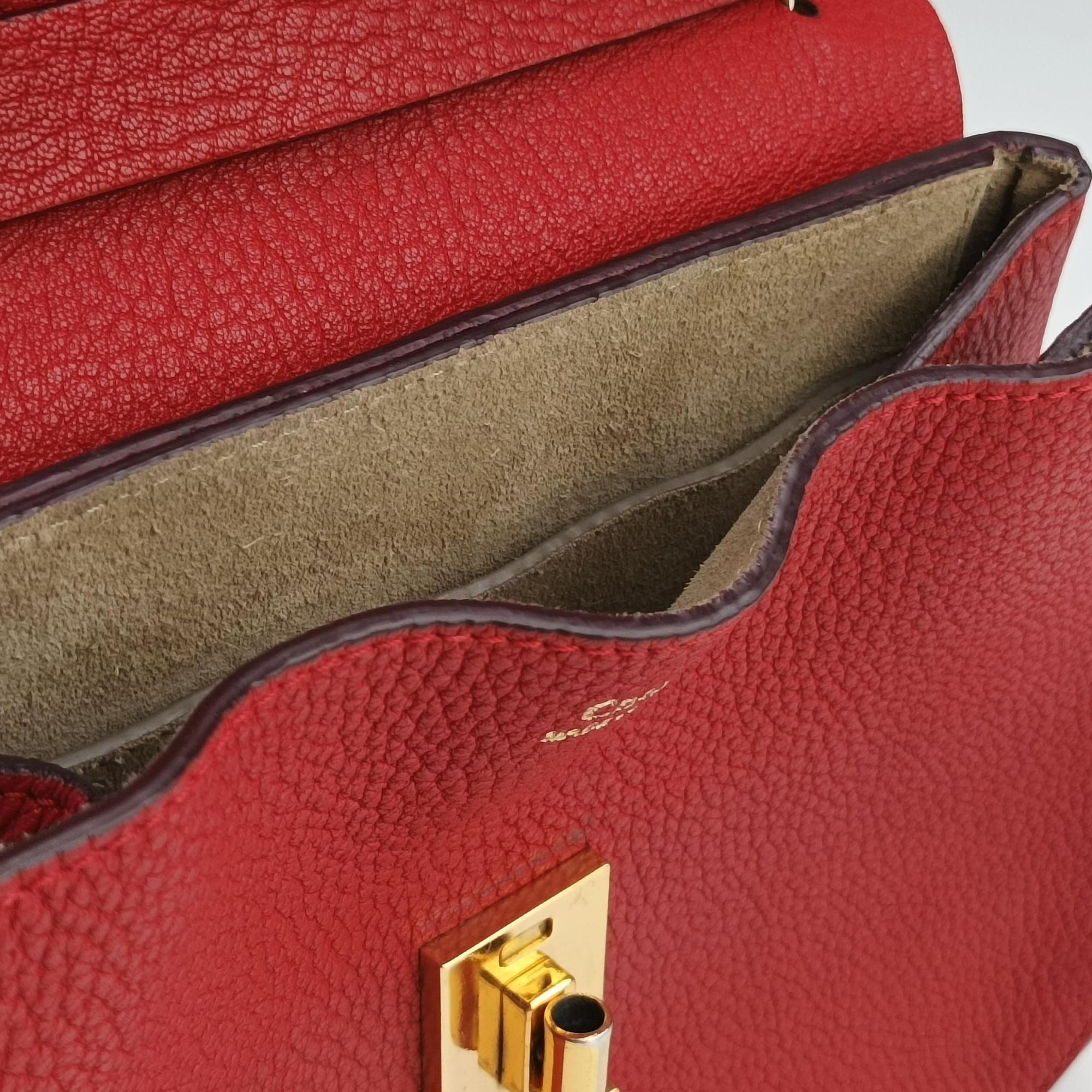DREW Red Leather 04-15-63-65ドリュー レッド レザー 04-15-63-65