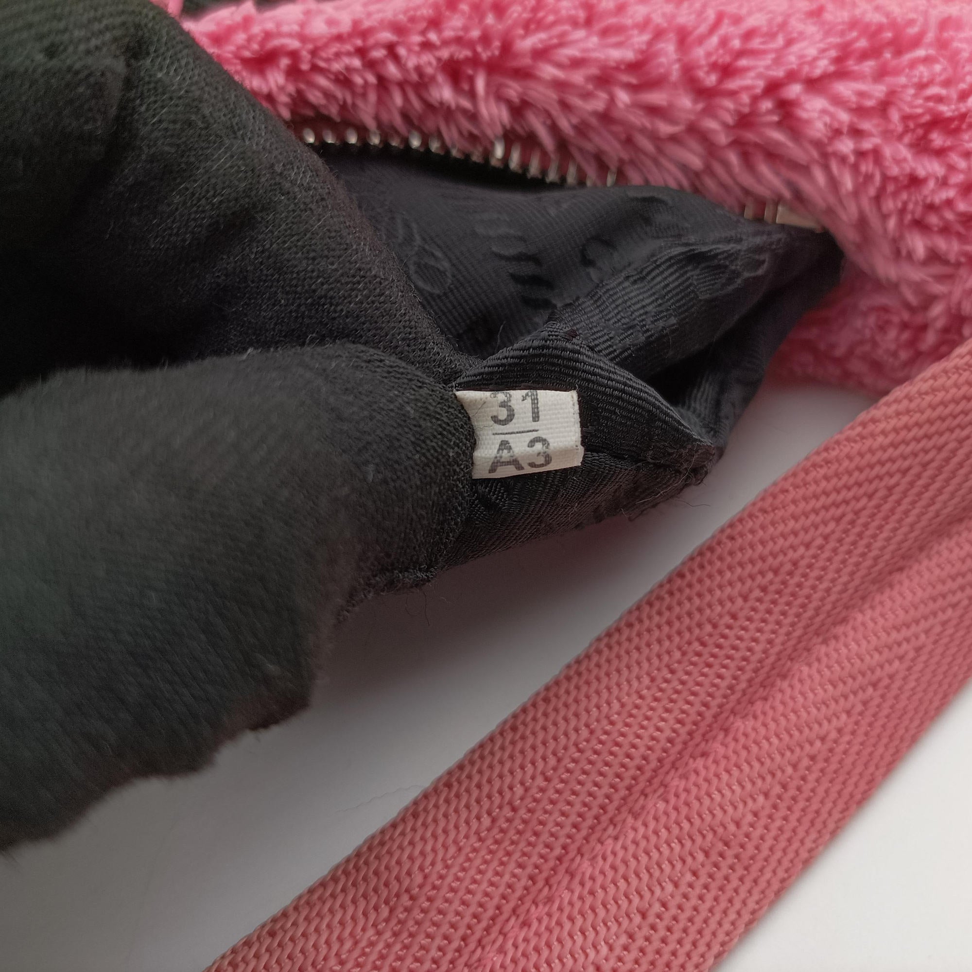 Re-Edition2000 Pink Terry cloth 1NE515 31/A3リ エディション2000トート ピンク タオル地 1NE515 31/A3