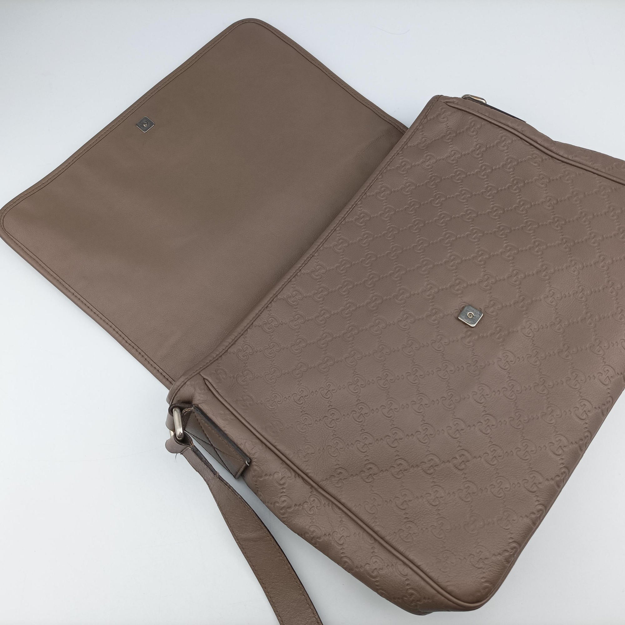 Guccissima Messenger Camel Leather 223665 F011647886グッチッシマ メッセンジャー キャメル レザー 223665 F011647886