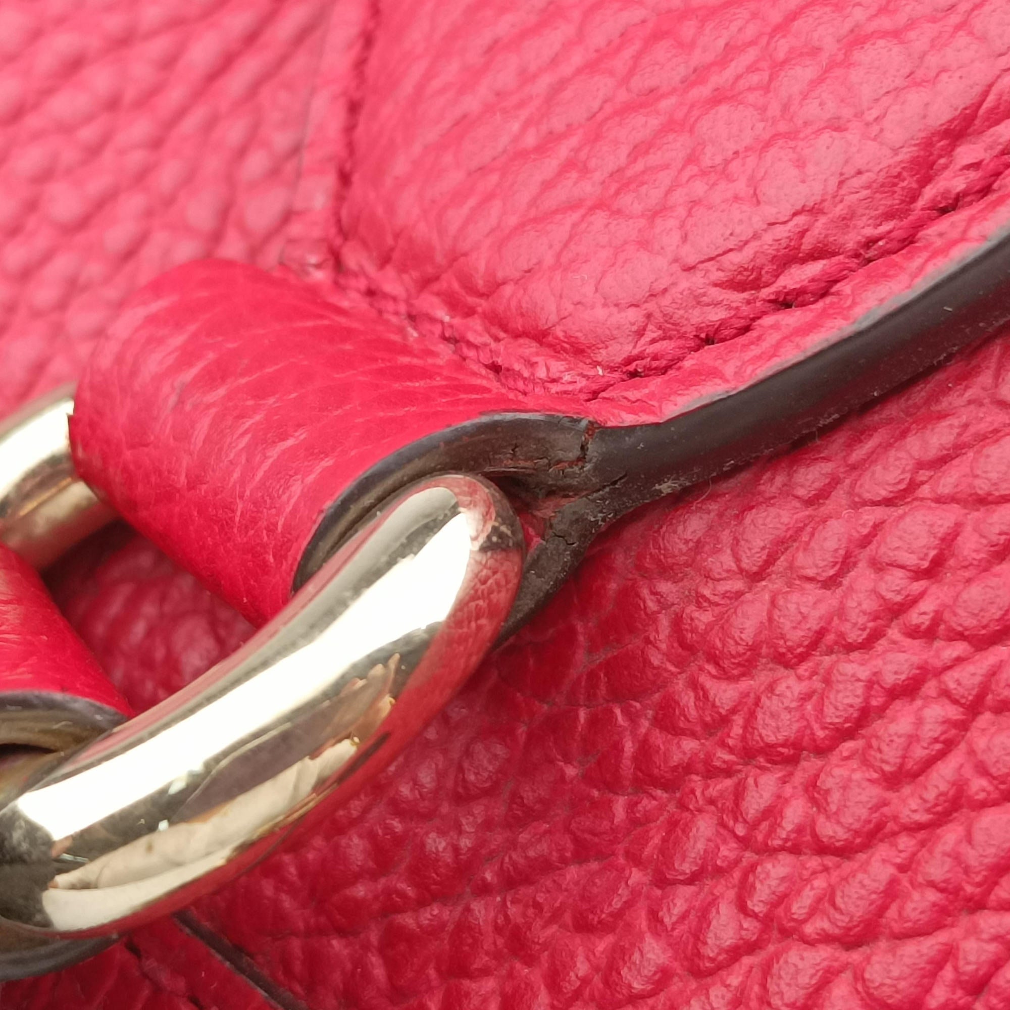interlocking G Charmy Red Leather 449659 C021408488インターロッキングG チャーム アウトレット レッド レザー 449659 C021408488