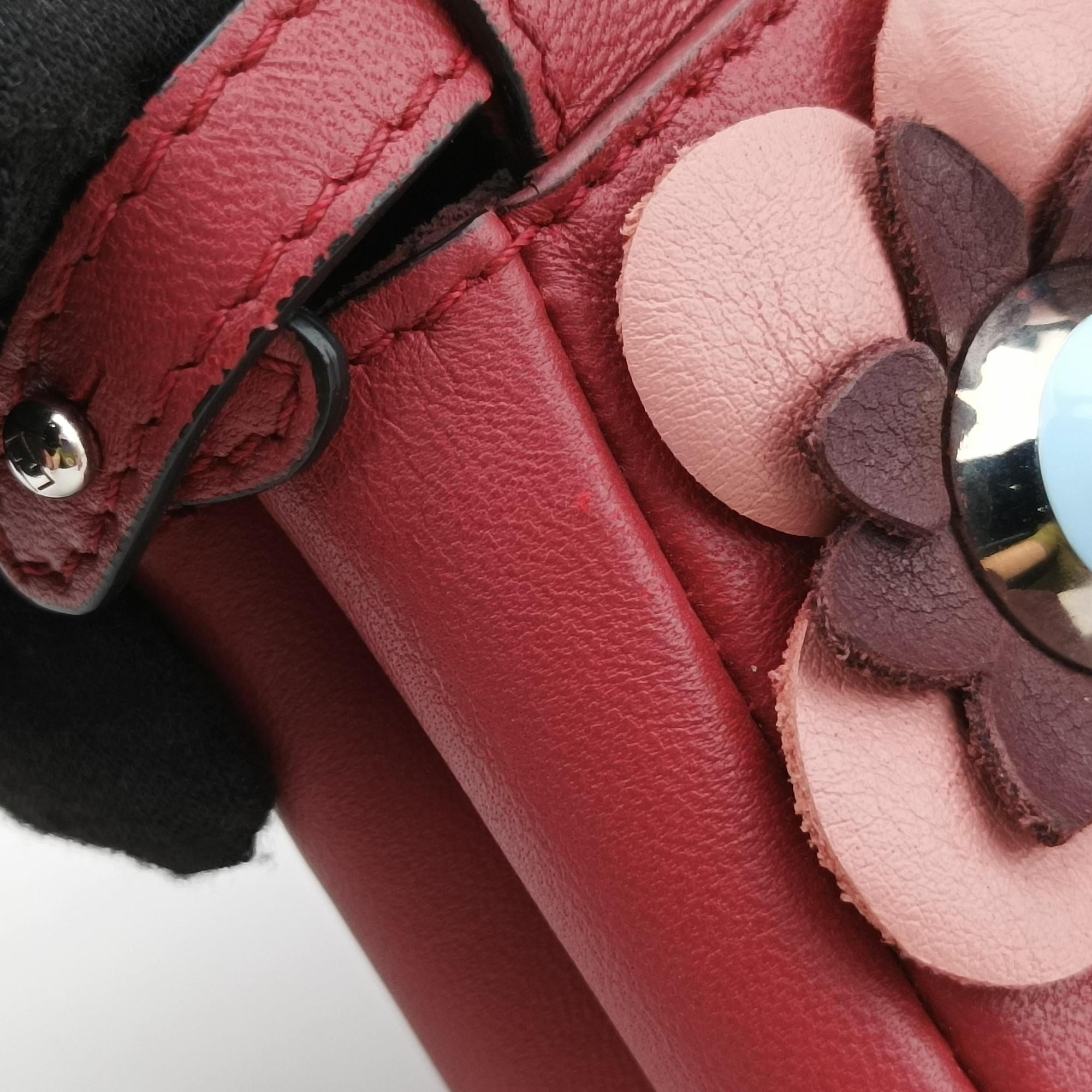 Micro Peekaboo Red×multi lambskin 8M0355 8M0355-87M-169-3355マイクロピーカブー レッド×マルチ ラムスキン 8M0355 8M0355-87M-169-3355