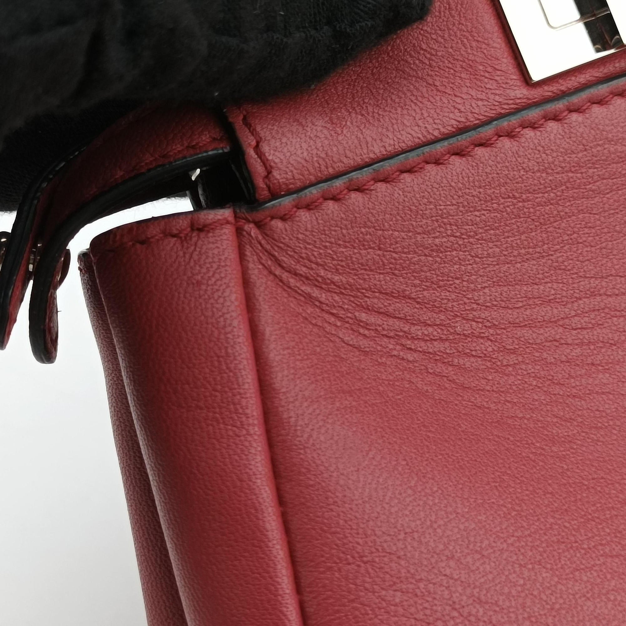 Micro Peekaboo Red×multi lambskin 8M0355 8M0355-87M-169-3355マイクロピーカブー レッド×マルチ ラムスキン 8M0355 8M0355-87M-169-3355